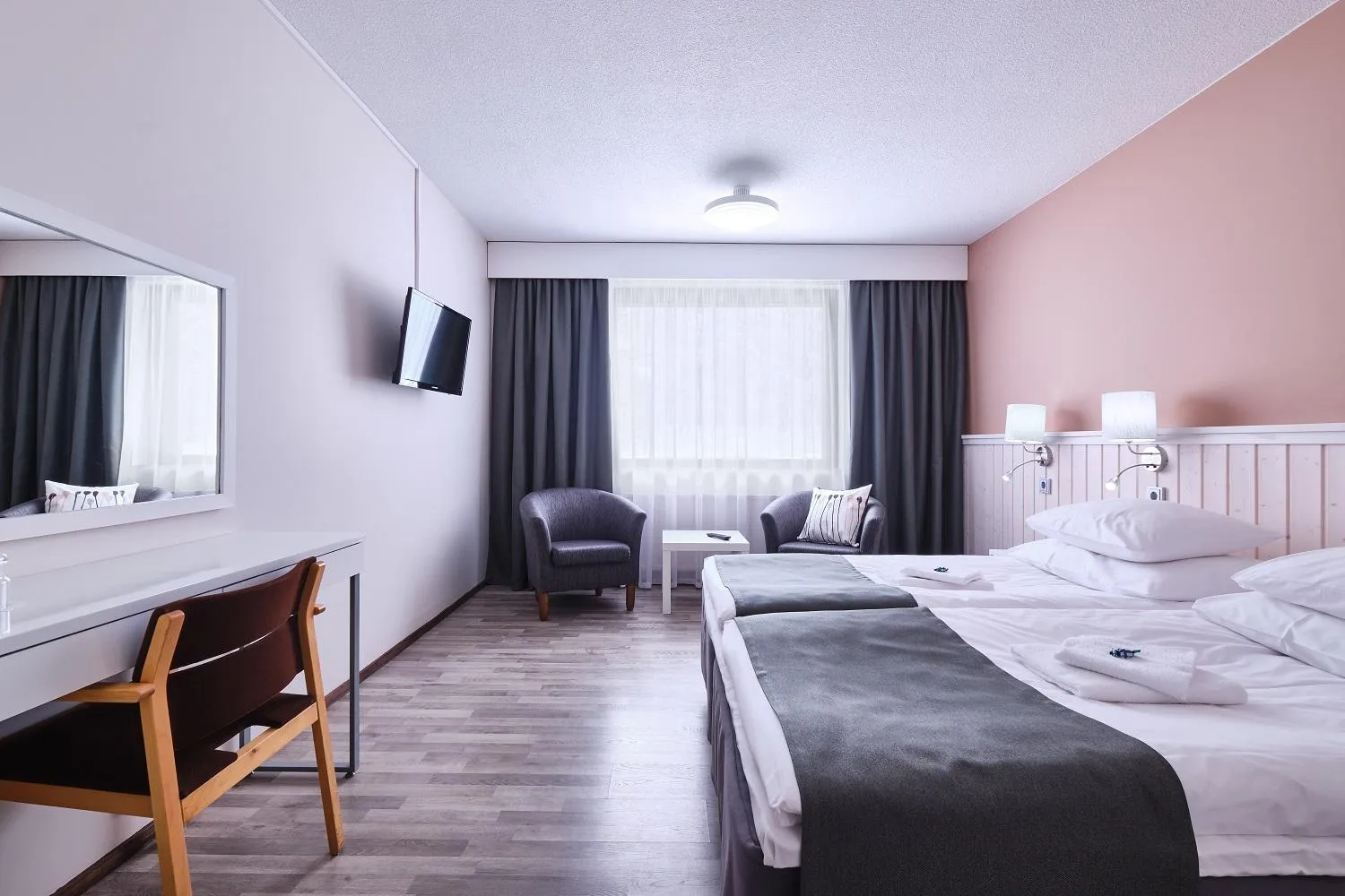 Bed in Hotelli Pielinen