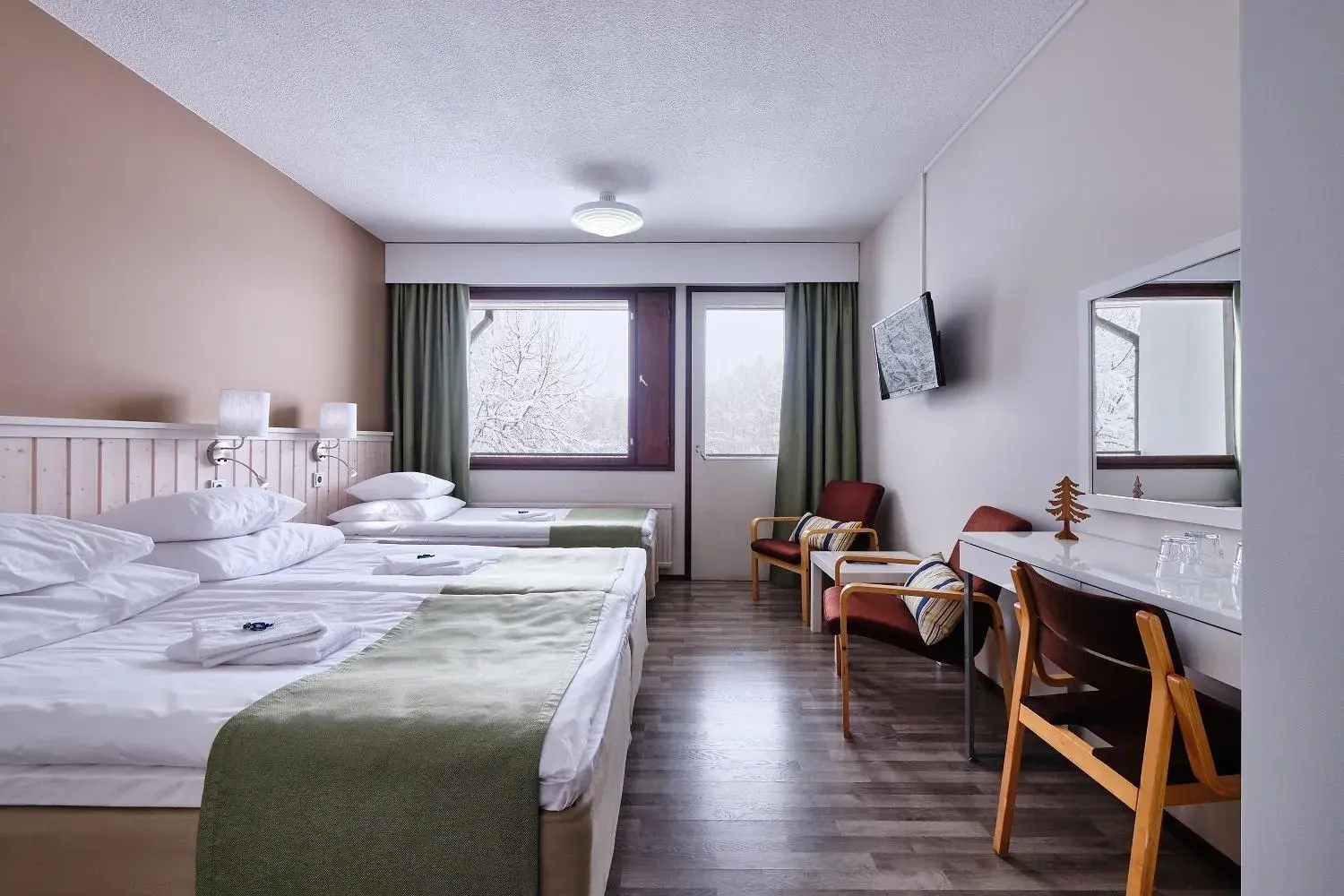 Comfort Triple Room - single occupancy in Hotelli Pielinen Comfort Triple Room - single occupancy in Hotelli Pielinen