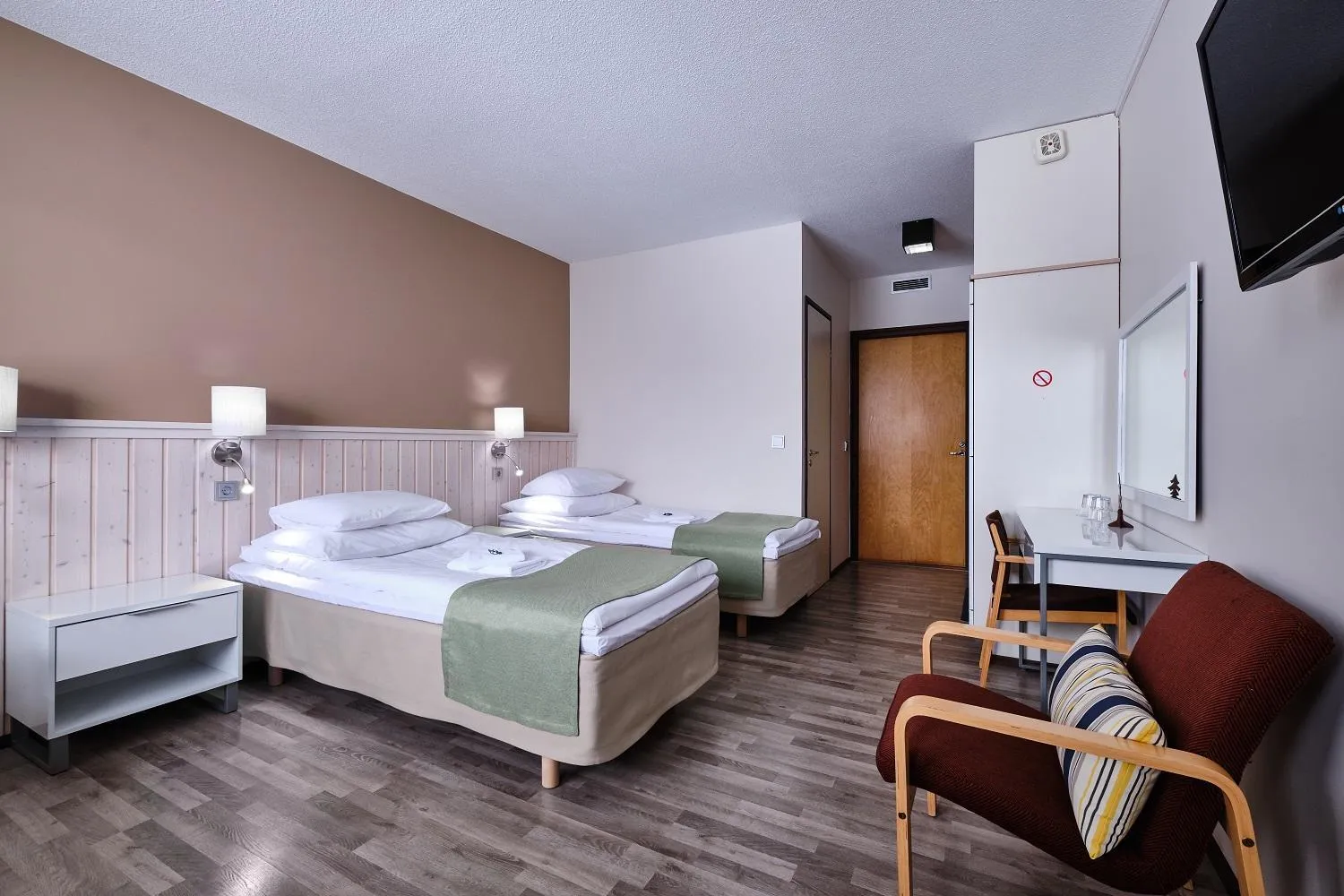 Bed in Hotelli Pielinen