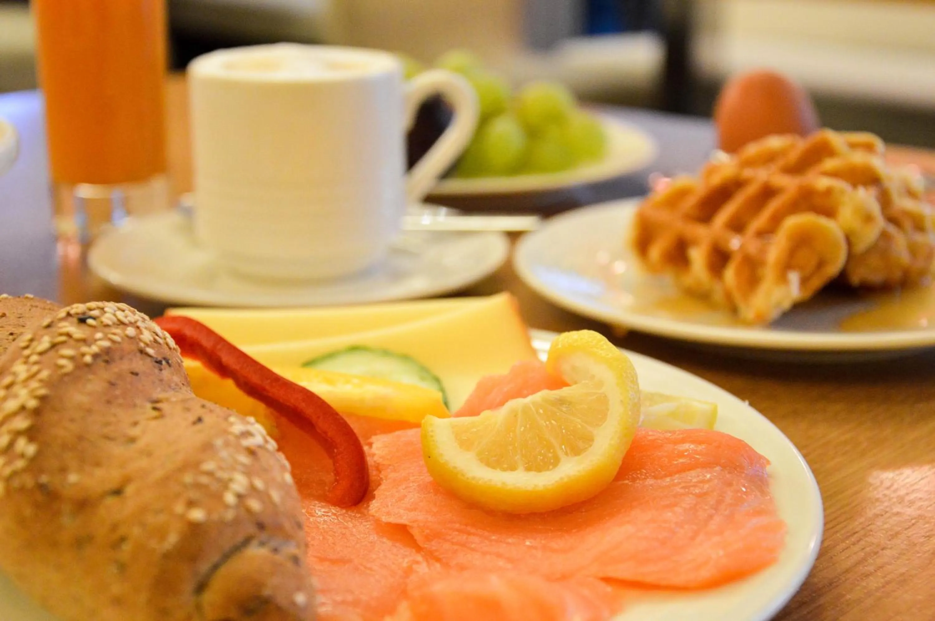Buffet breakfast in Hotel Römerhof