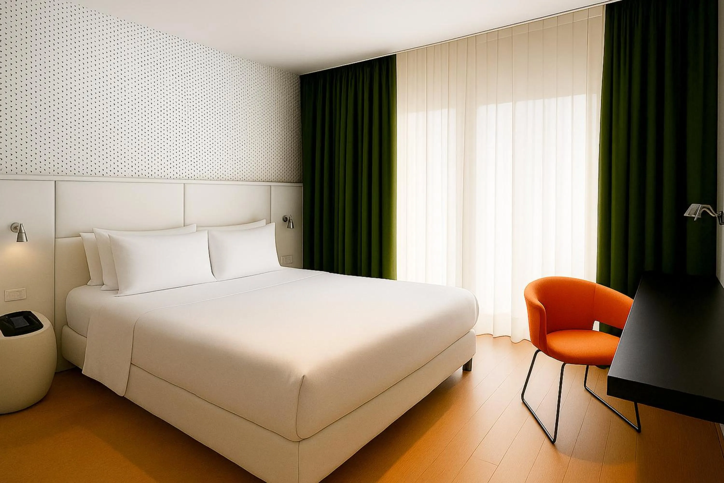 Photo of the whole room, Bed in voco Nola - Naples Vulcano Buono by IHG