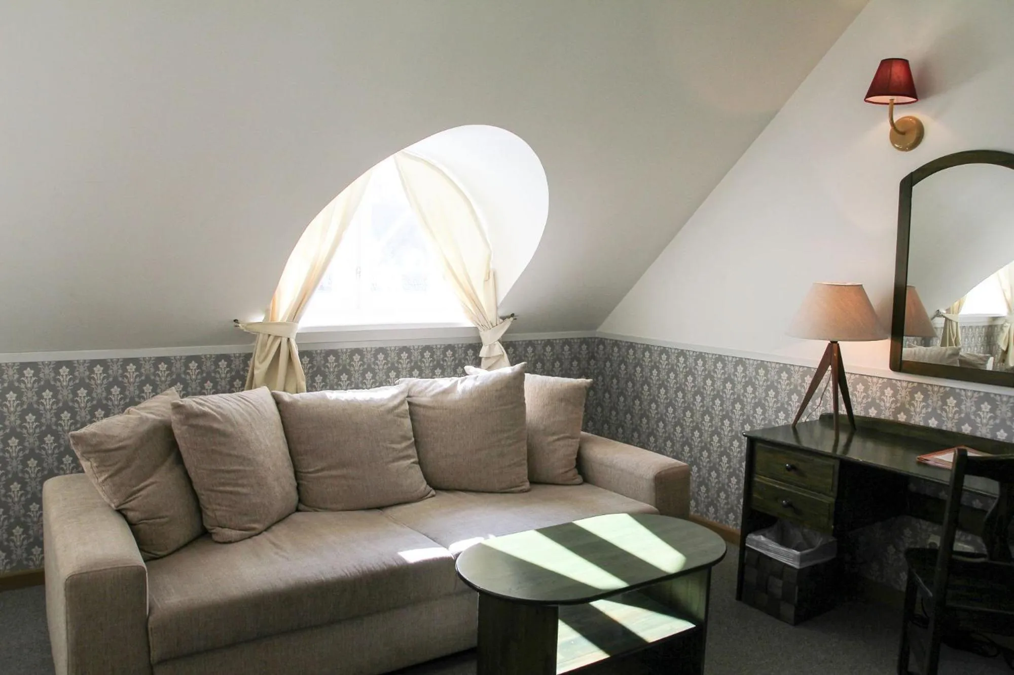 Seating area in Sagadi Manor Hotel