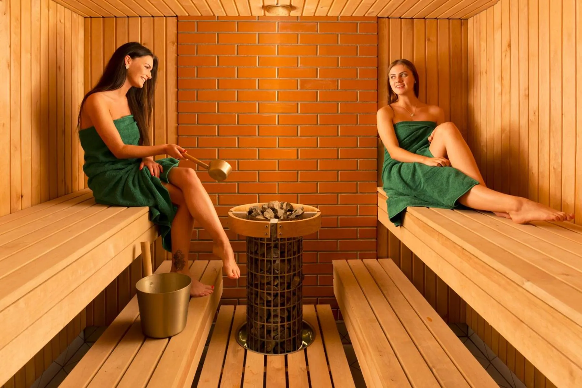 Sauna in Sagadi Manor Hotel