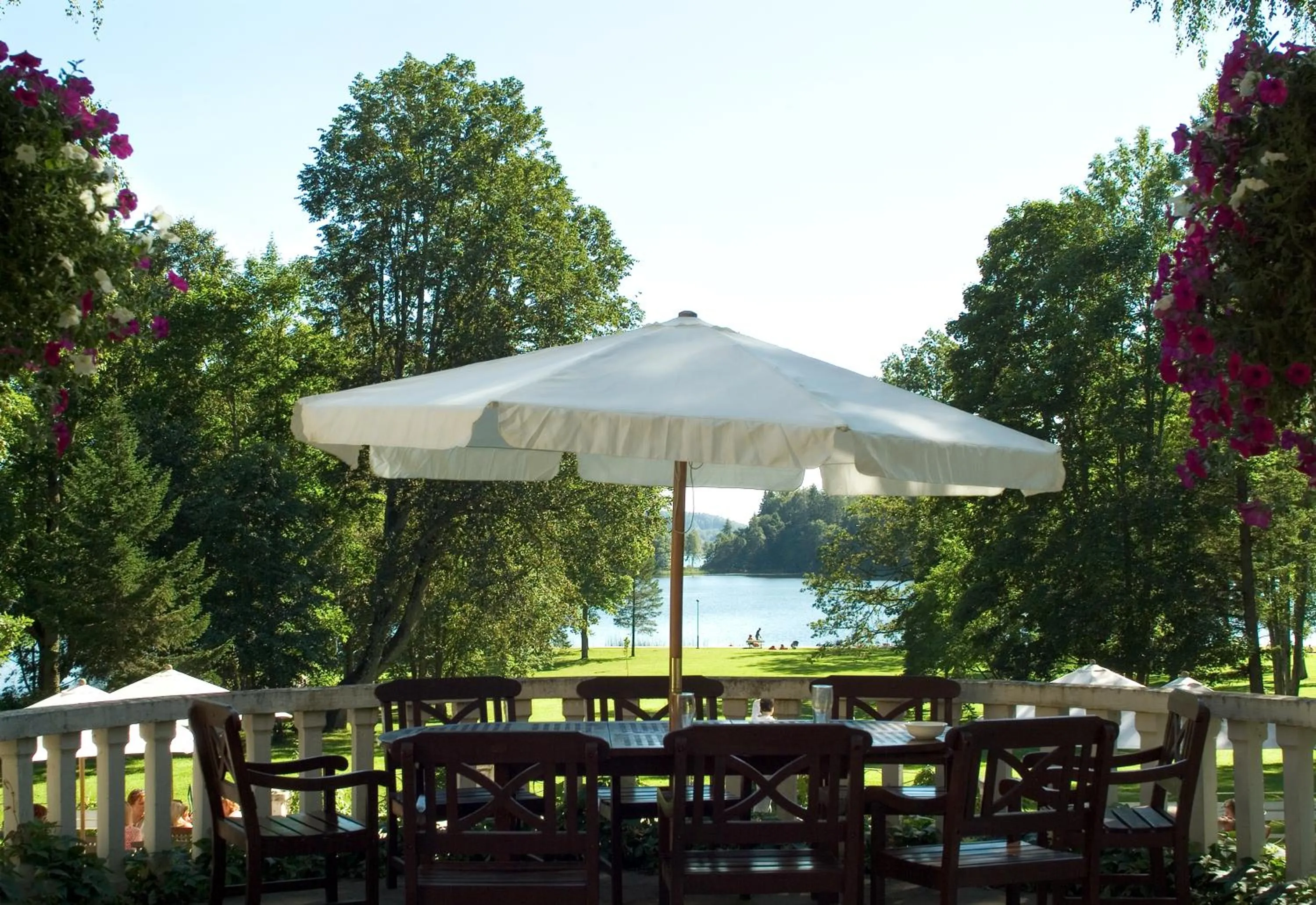Balcony/Terrace in Pühajärve Spa & Holiday Resort