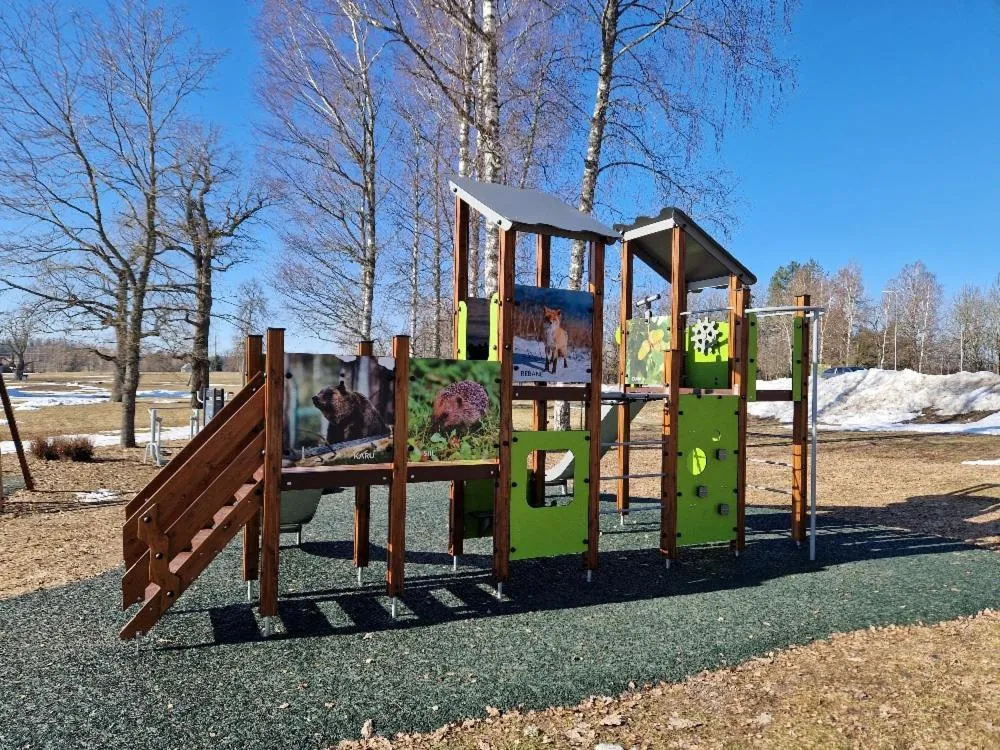 Children play ground in Pühajärve Spa & Holiday Resort