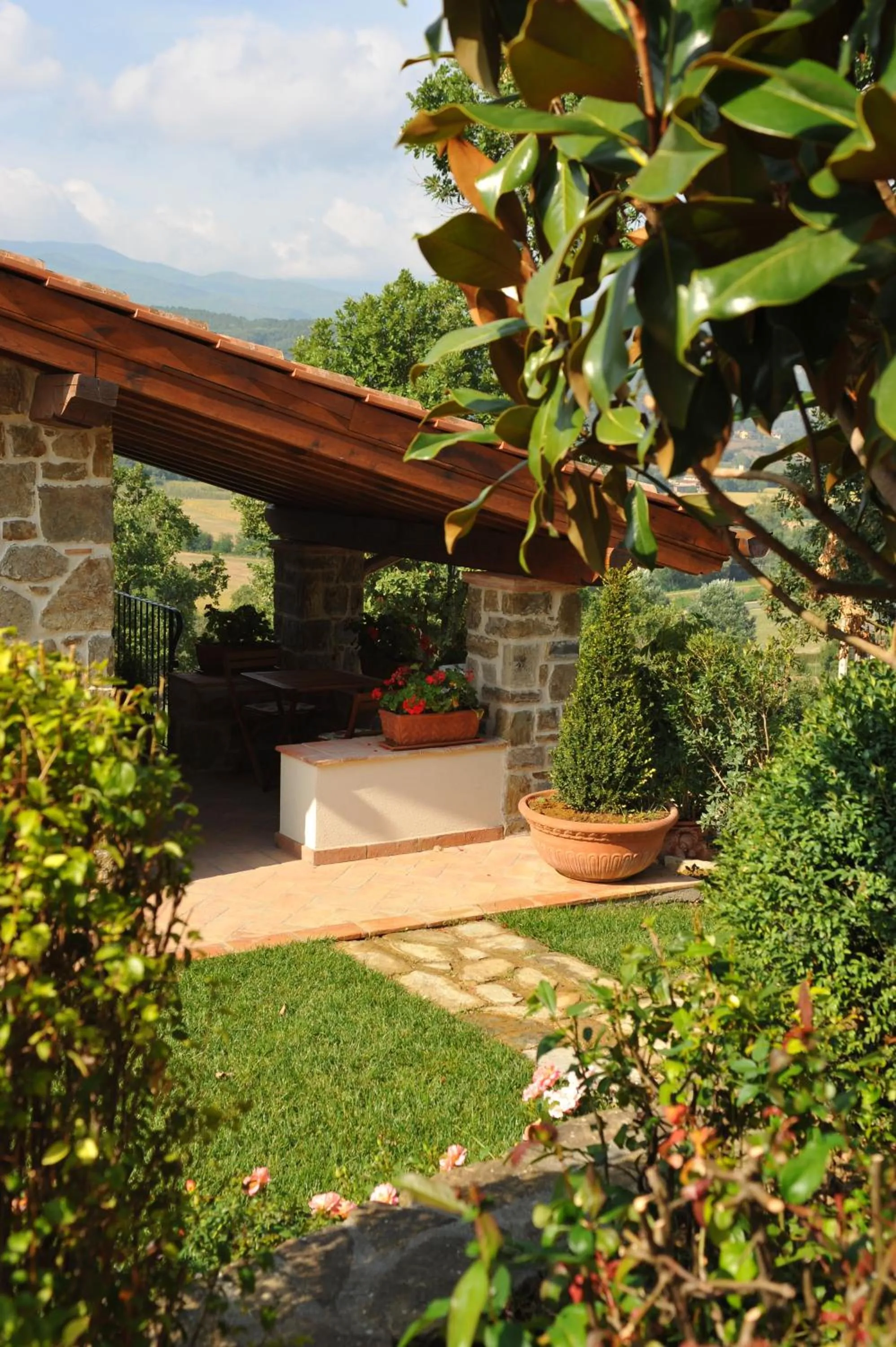 Garden in Albergo Ristorante La Torricella