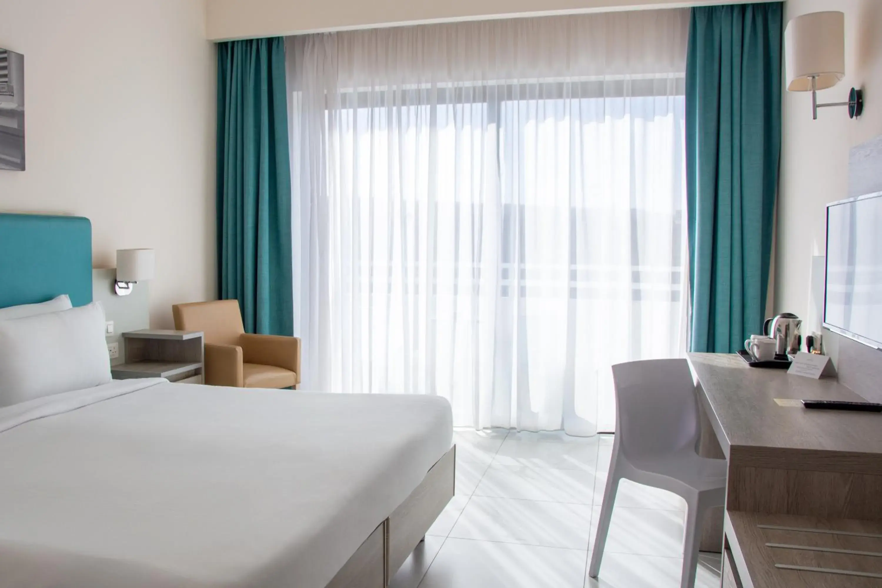 Double or Twin Room with Partial Sea View in Riviera Spa Resort - Adults Only Double or Twin Room with Partial Sea View in Riviera Spa Resort - Adults Only