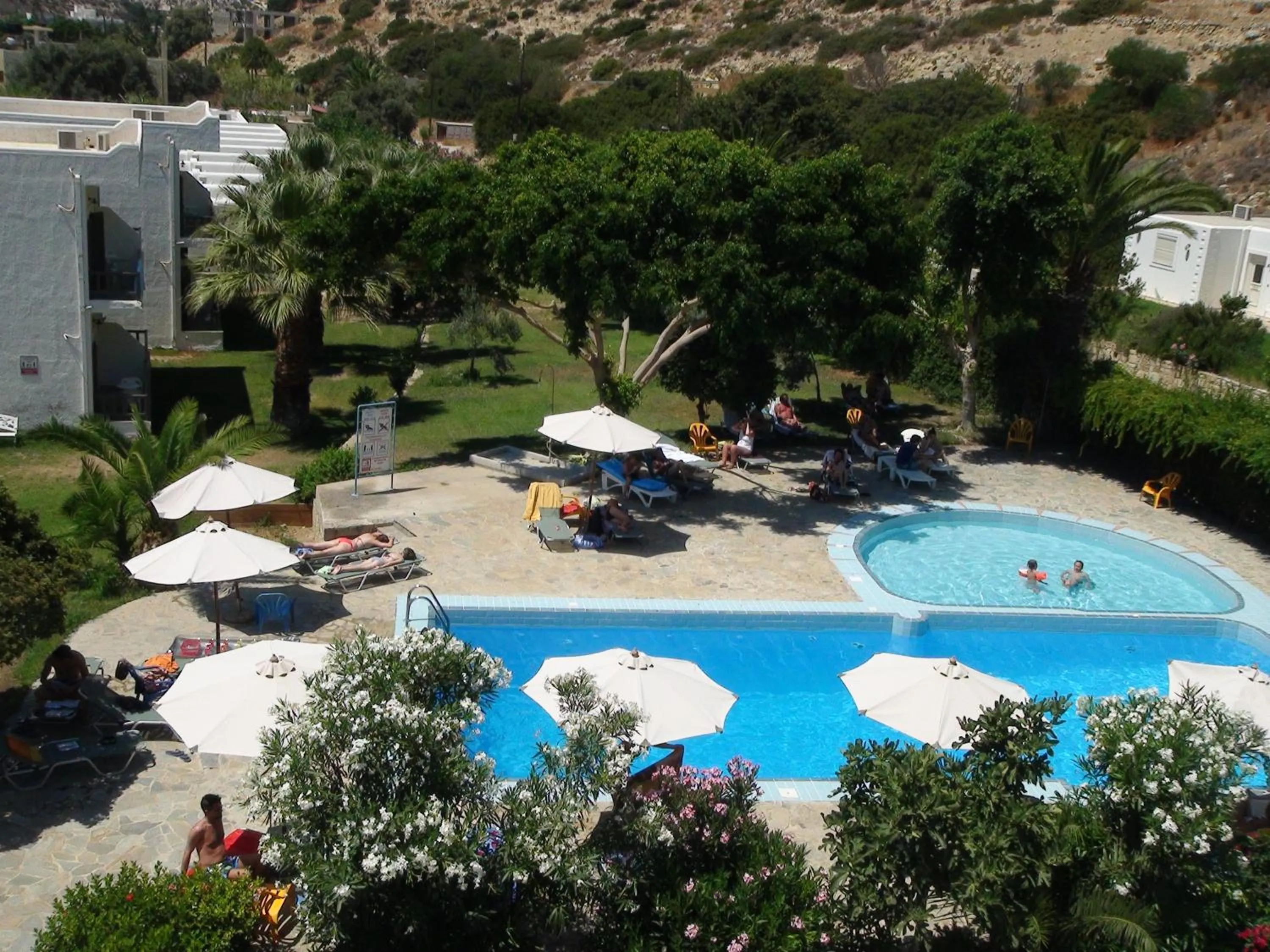 Pool view in Valley Village