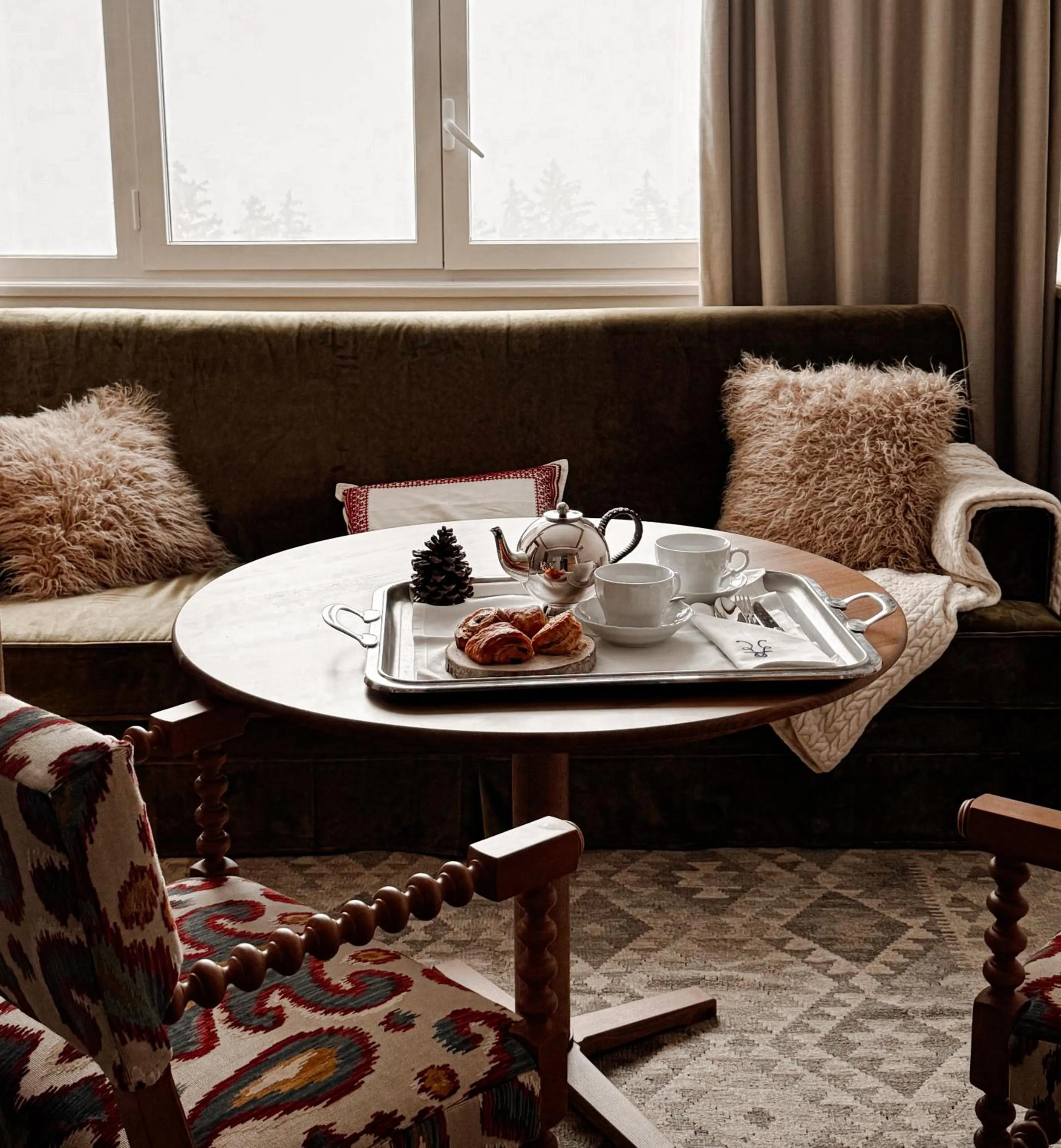 Winter in Alpes Hôtel du Pralong