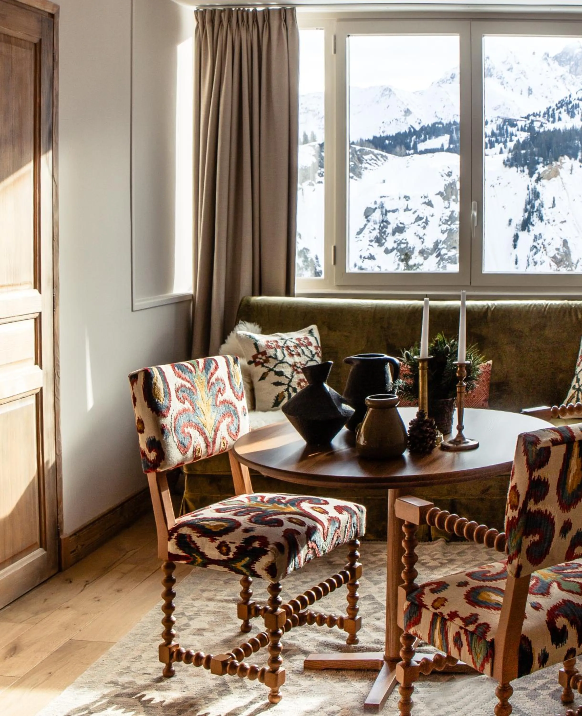 Living room in Alpes Hôtel du Pralong