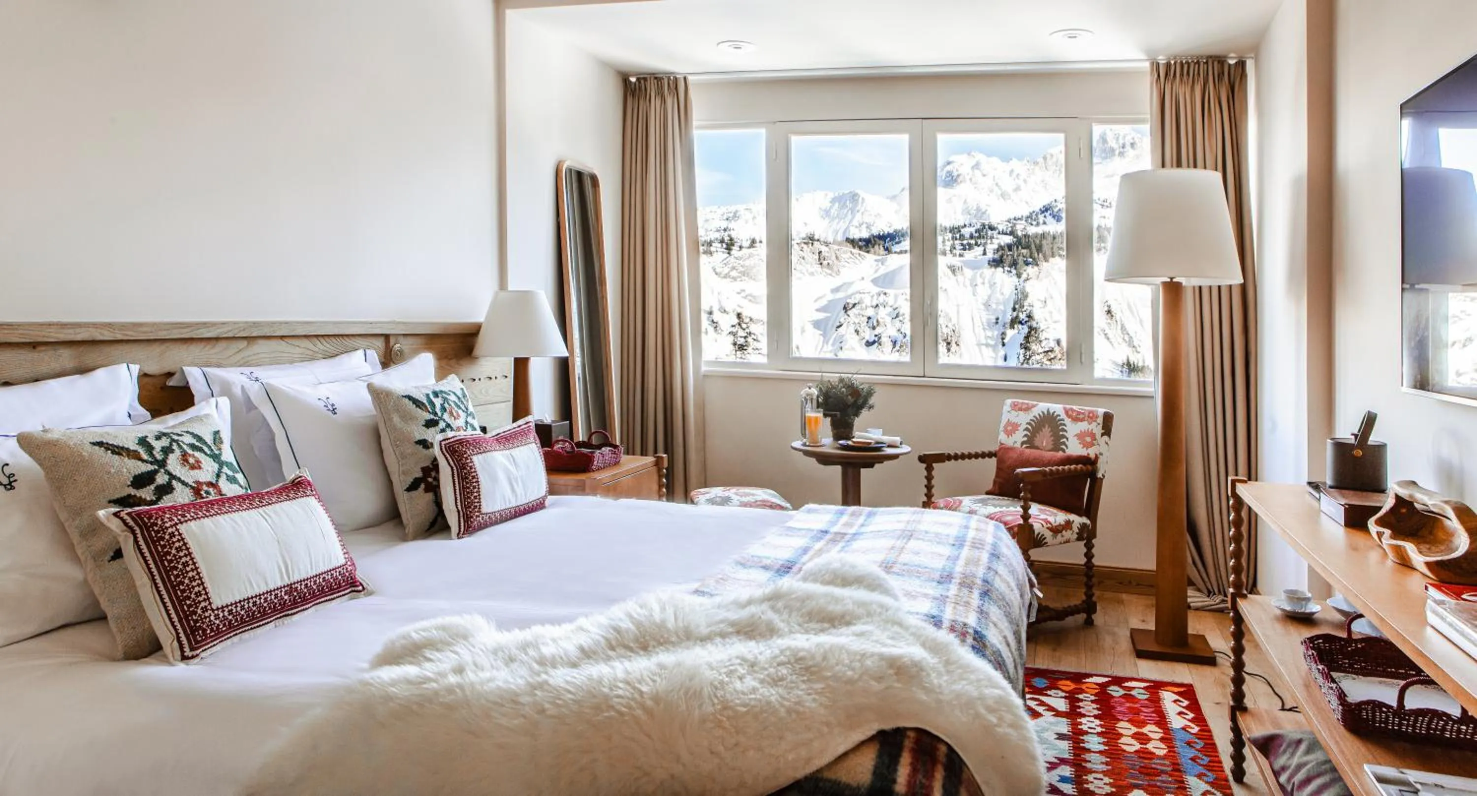 Bed in Alpes Hôtel du Pralong