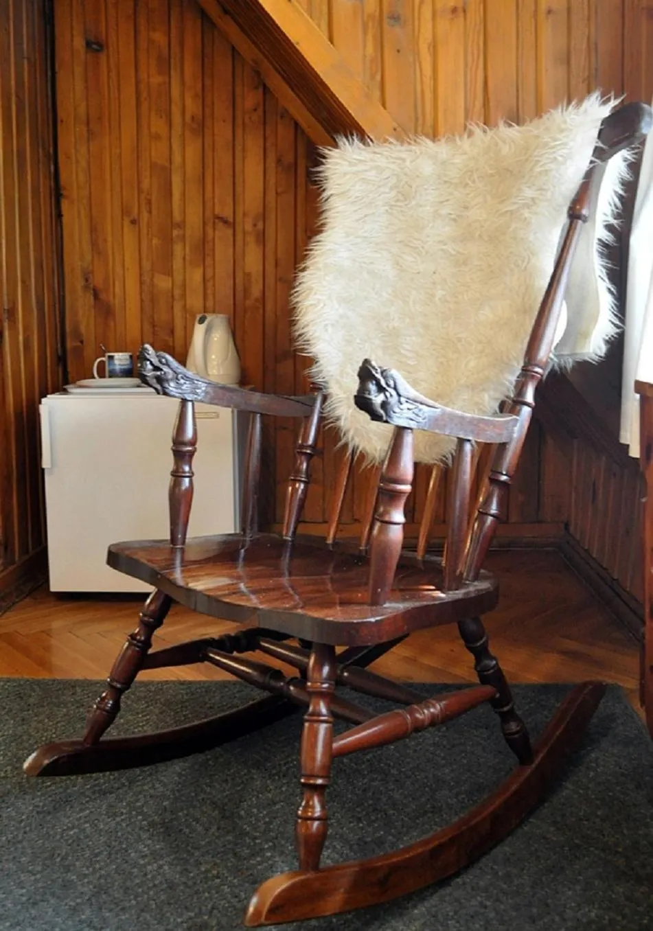 Decorative detail in Willa Orla