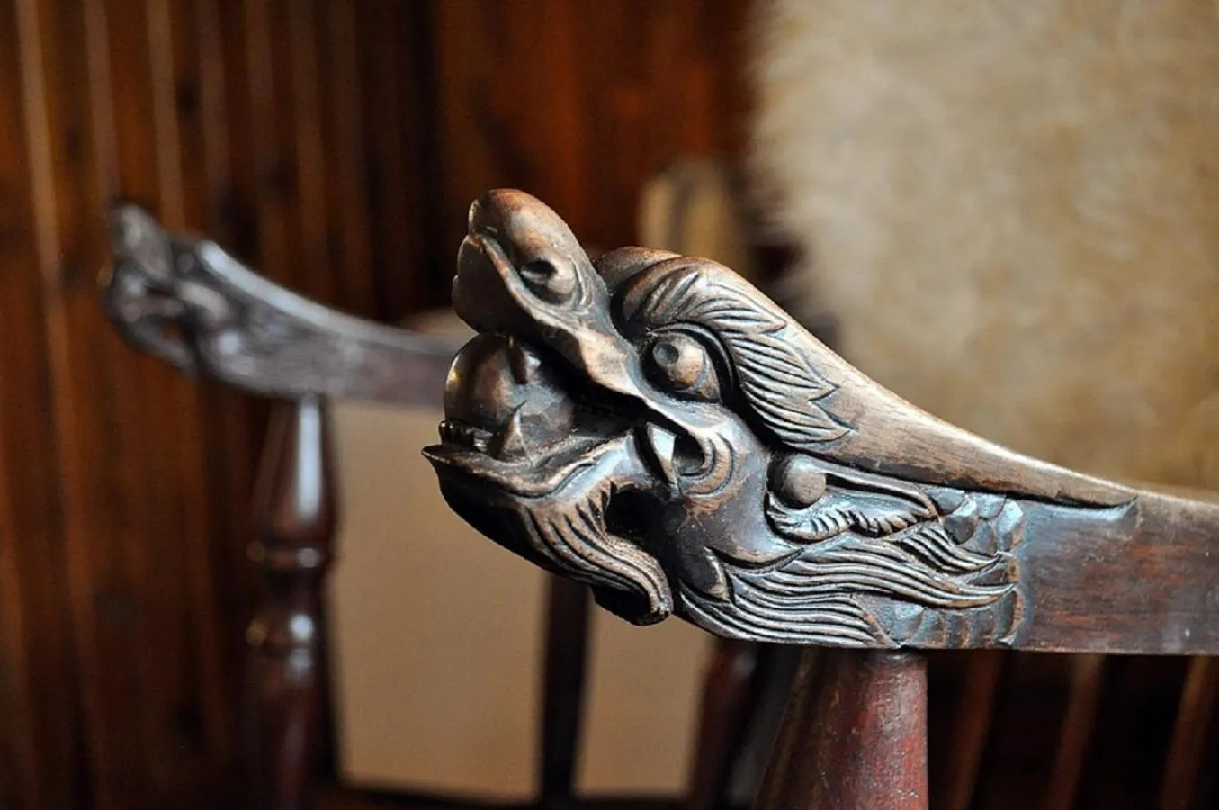 Decorative detail in Willa Orla