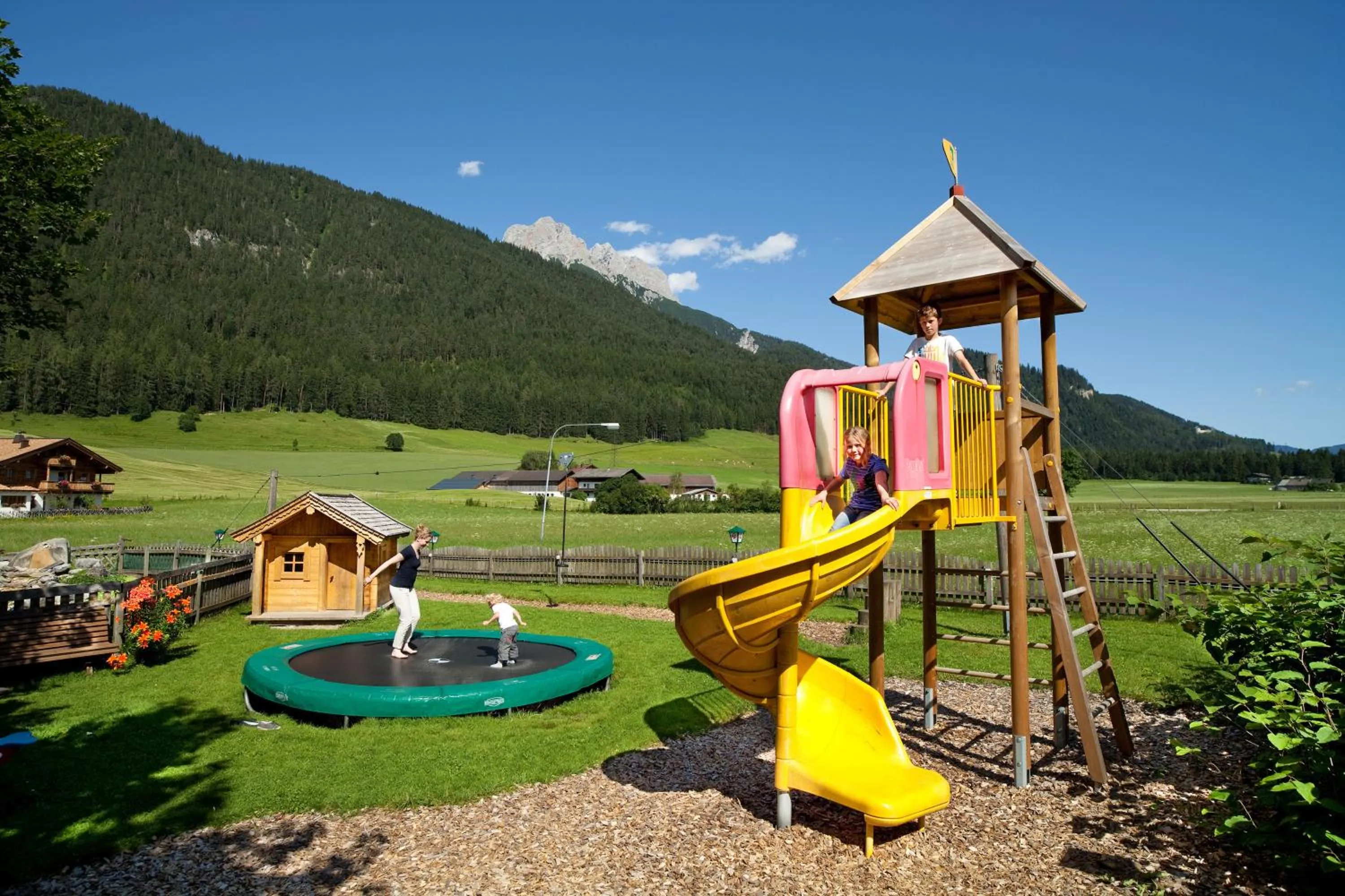 Children play ground in Hotel Schörhof