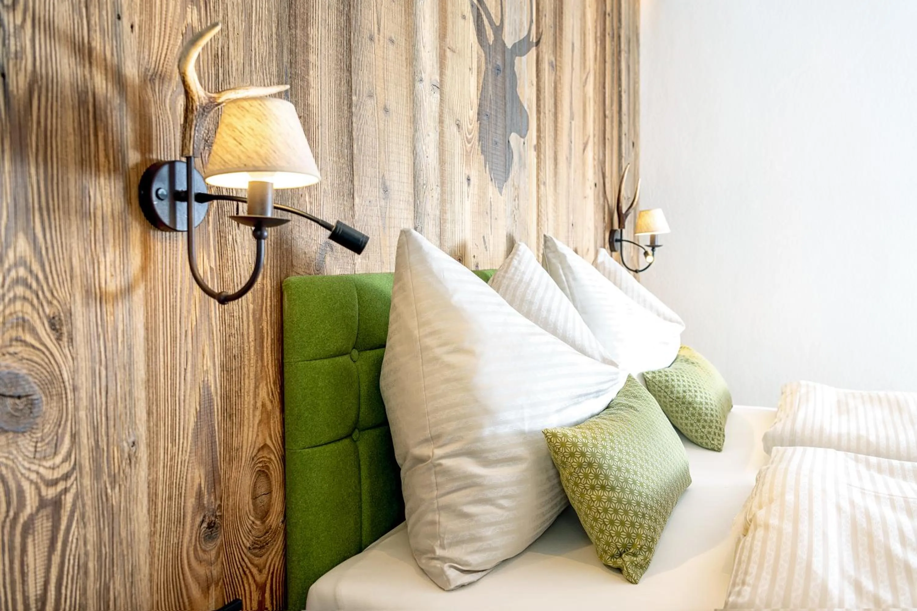 Bedroom, Bed in Hotel Schörhof