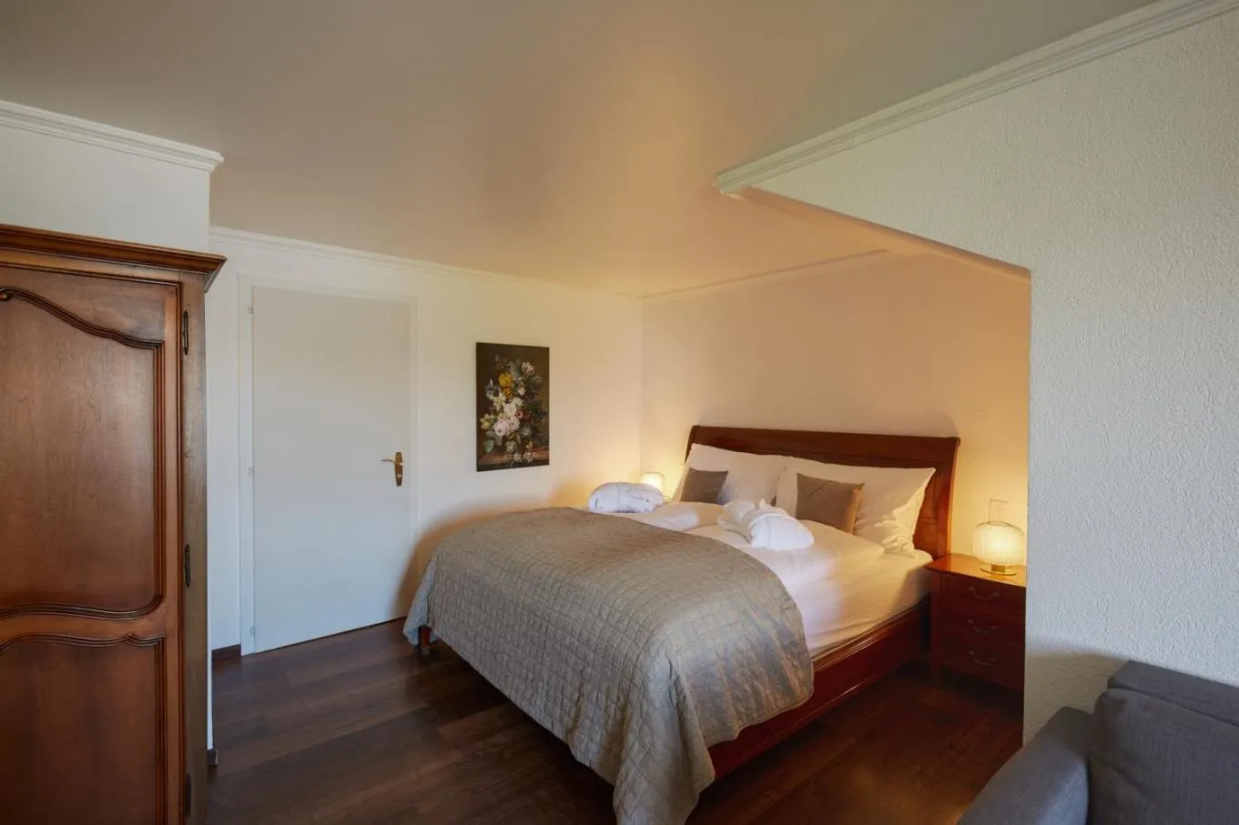 Bed in Hotel Schiff am See