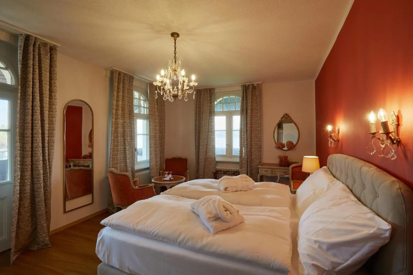 Bed in Hotel Schiff am See