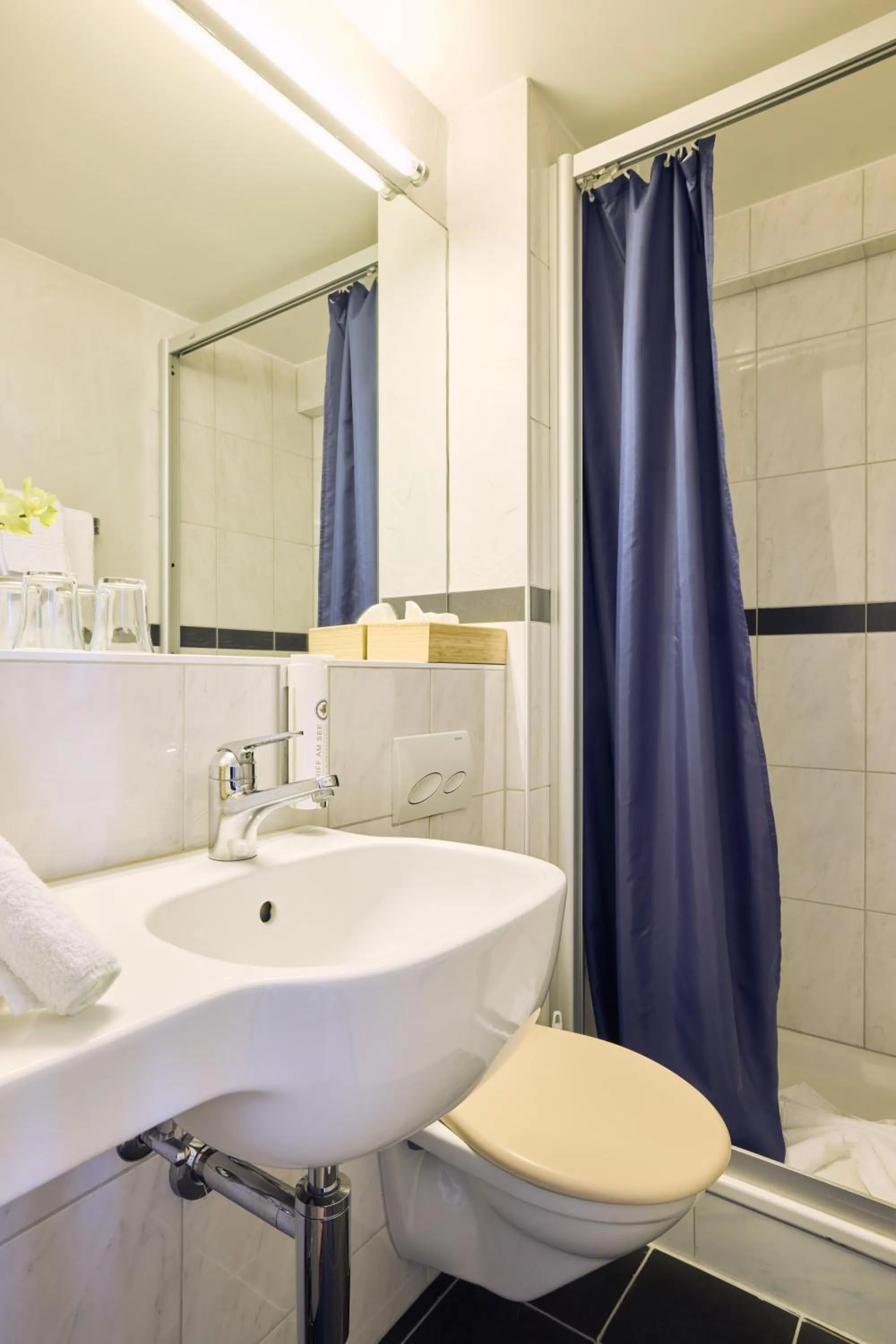 Toilet in Hotel Schiff am See