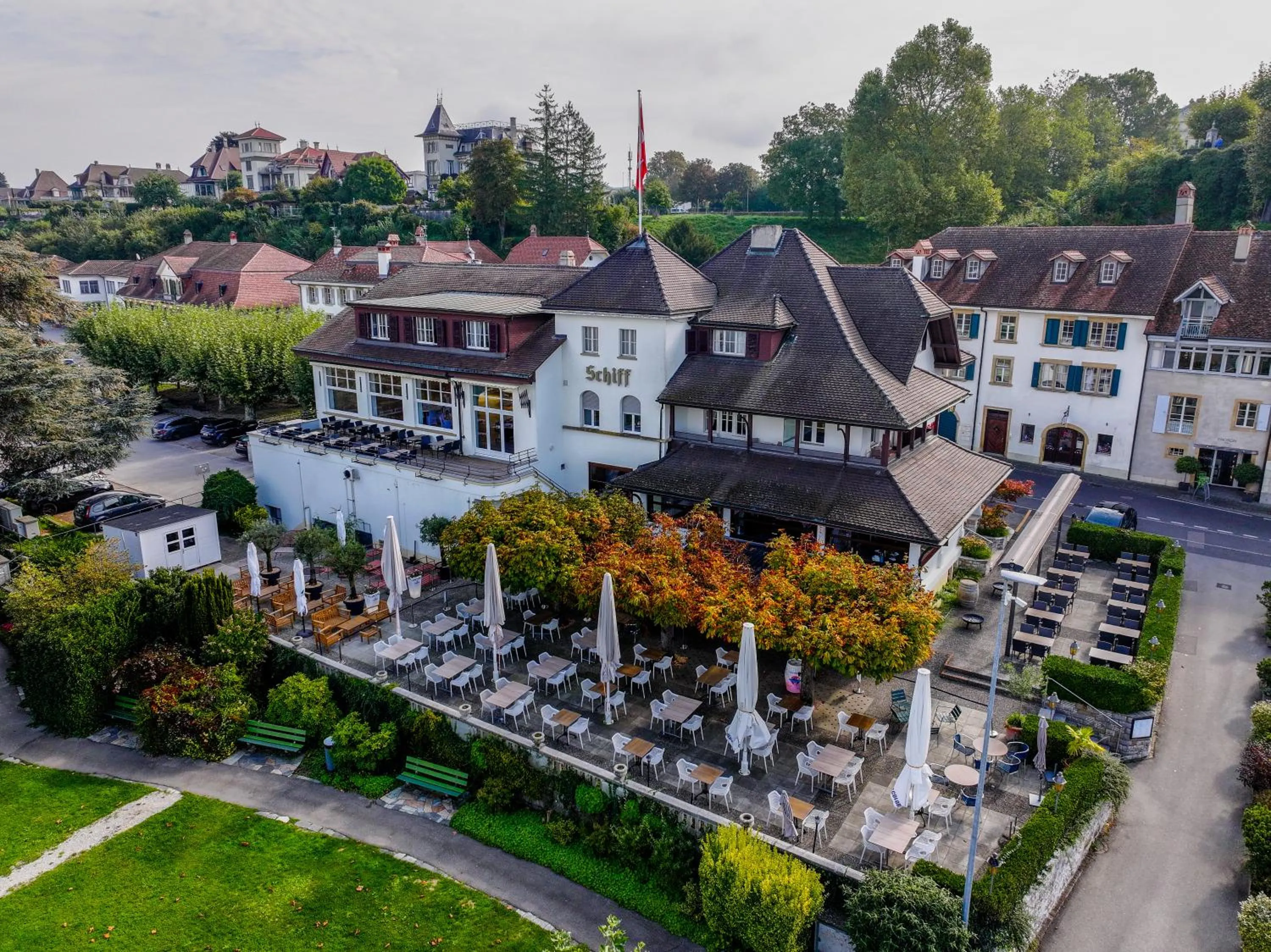 Property building in Hotel Schiff am See