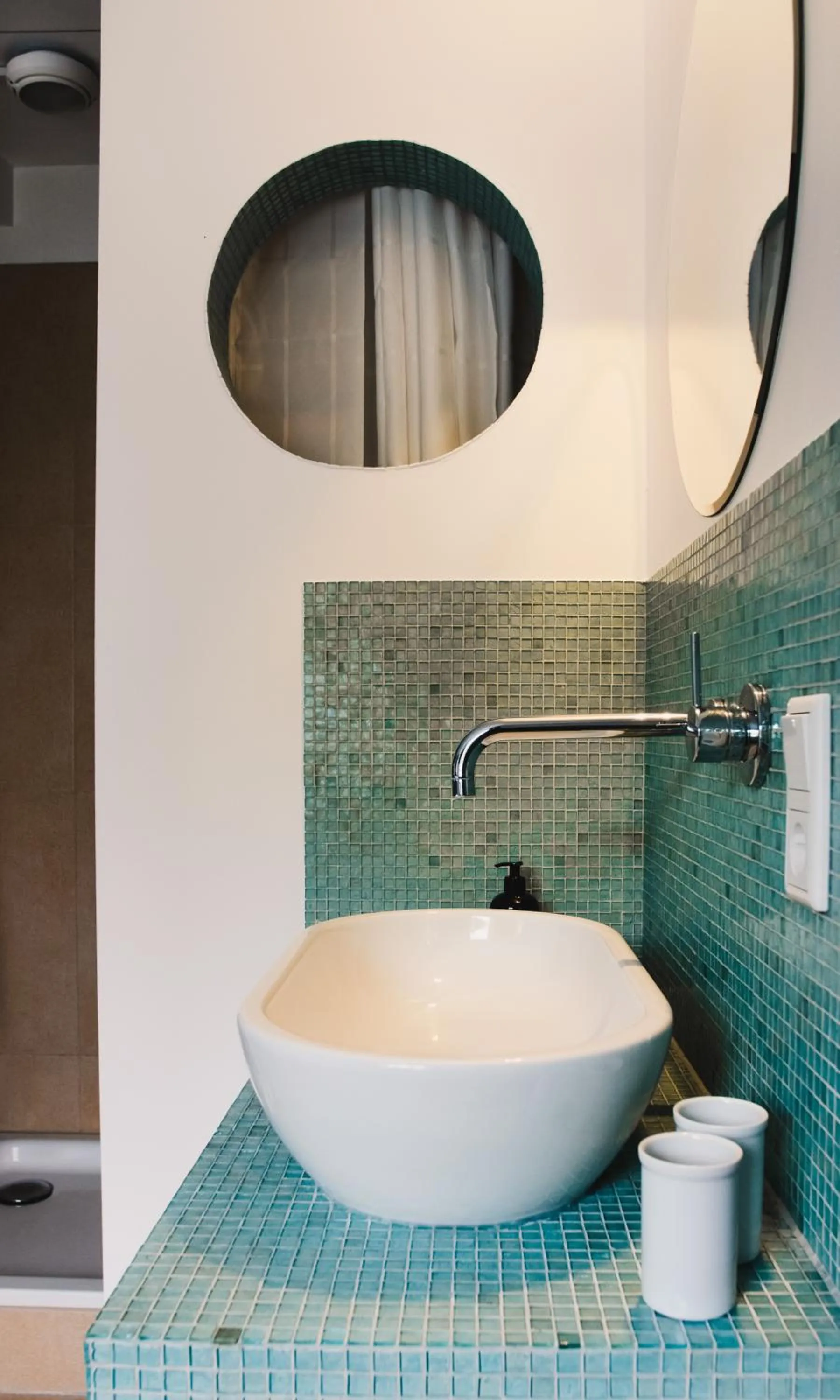 Bathroom in Hotel Palmenbad