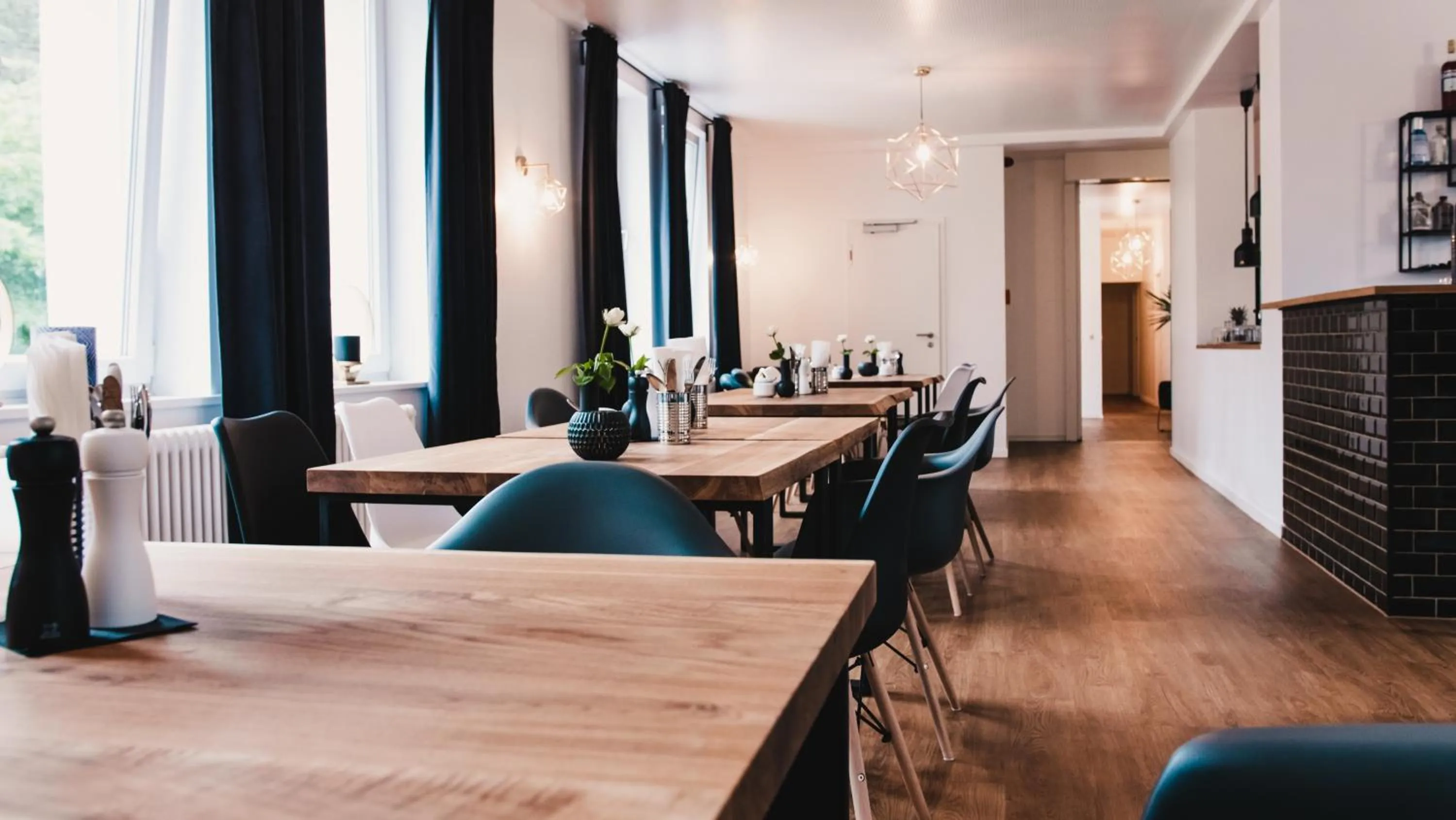 Dining area in Hotel Palmenbad