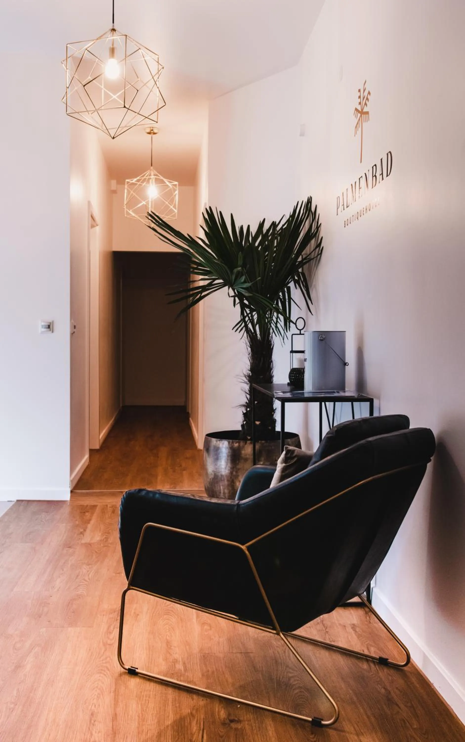 Lobby or reception in Hotel Palmenbad