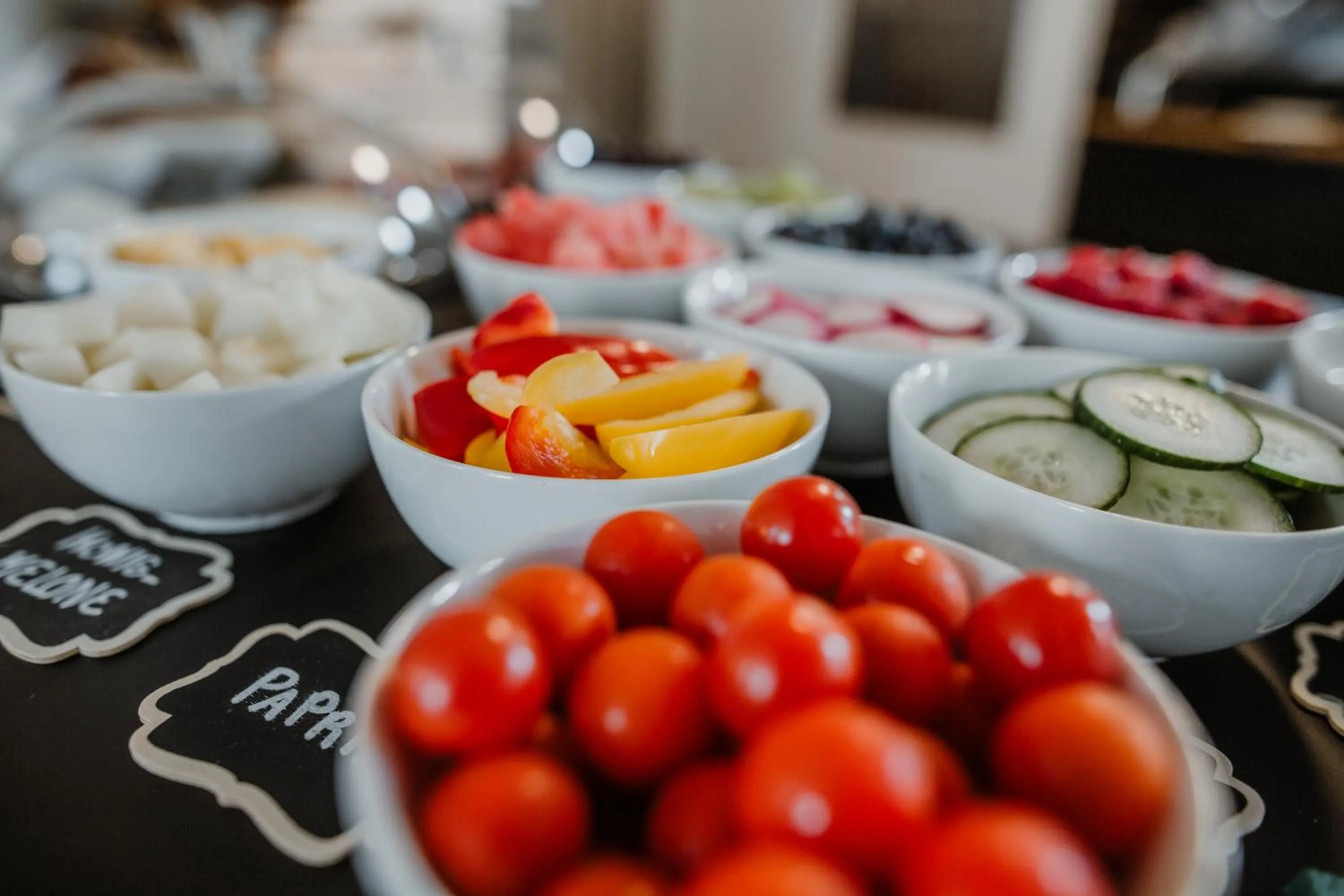 Breakfast in Hotel Palmenbad