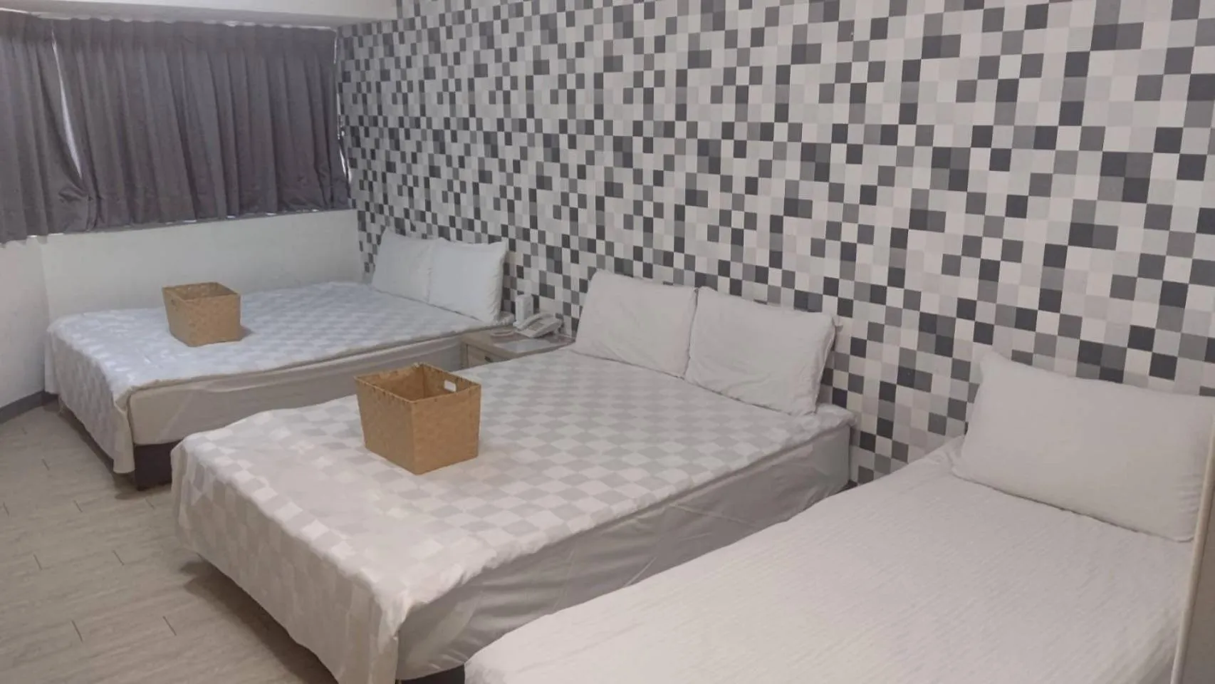 Bed in Sleep Taipei Hotel - Nanya