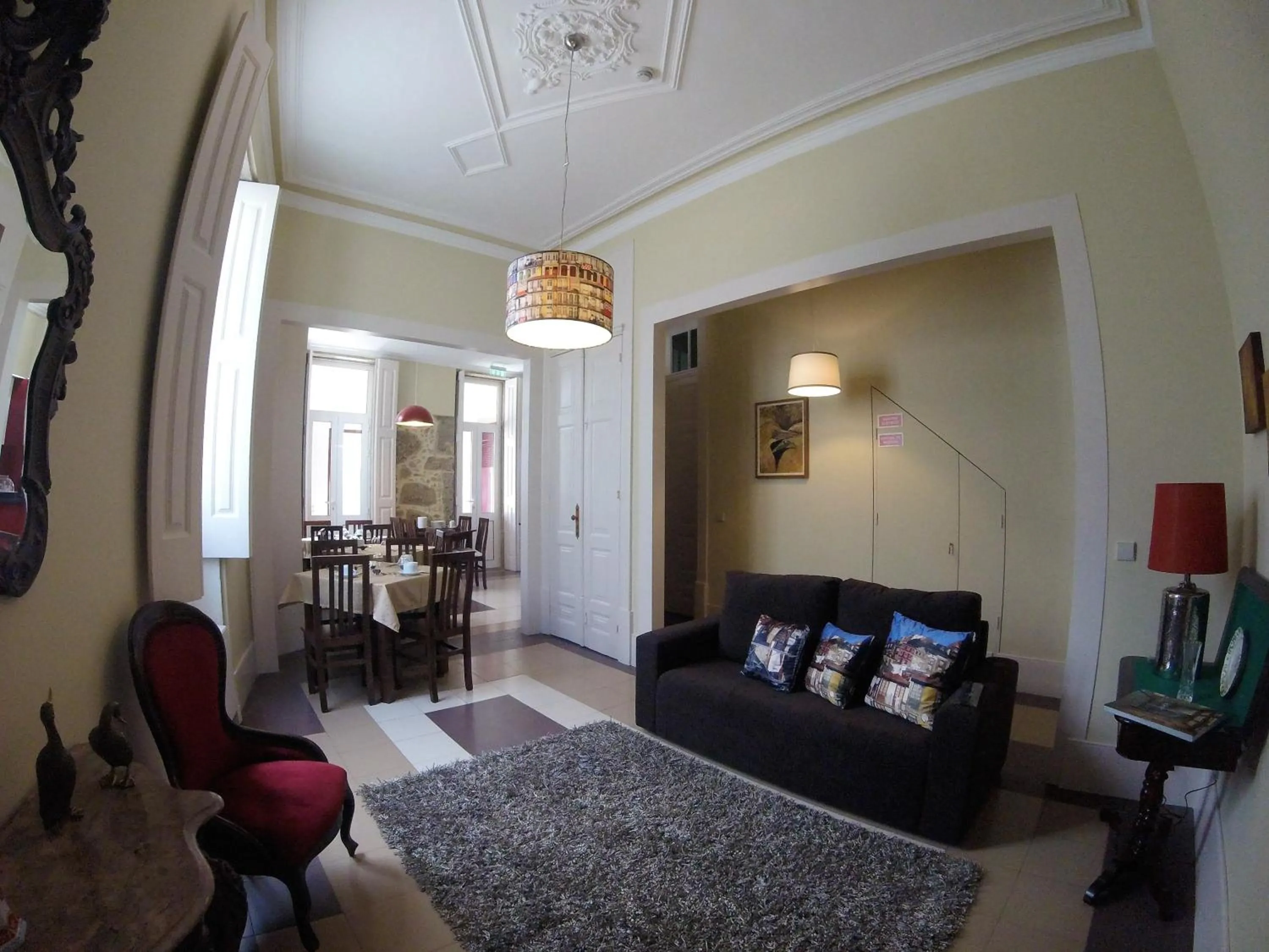 Communal lounge/ TV room, Bed in Dukes Corner Guest House