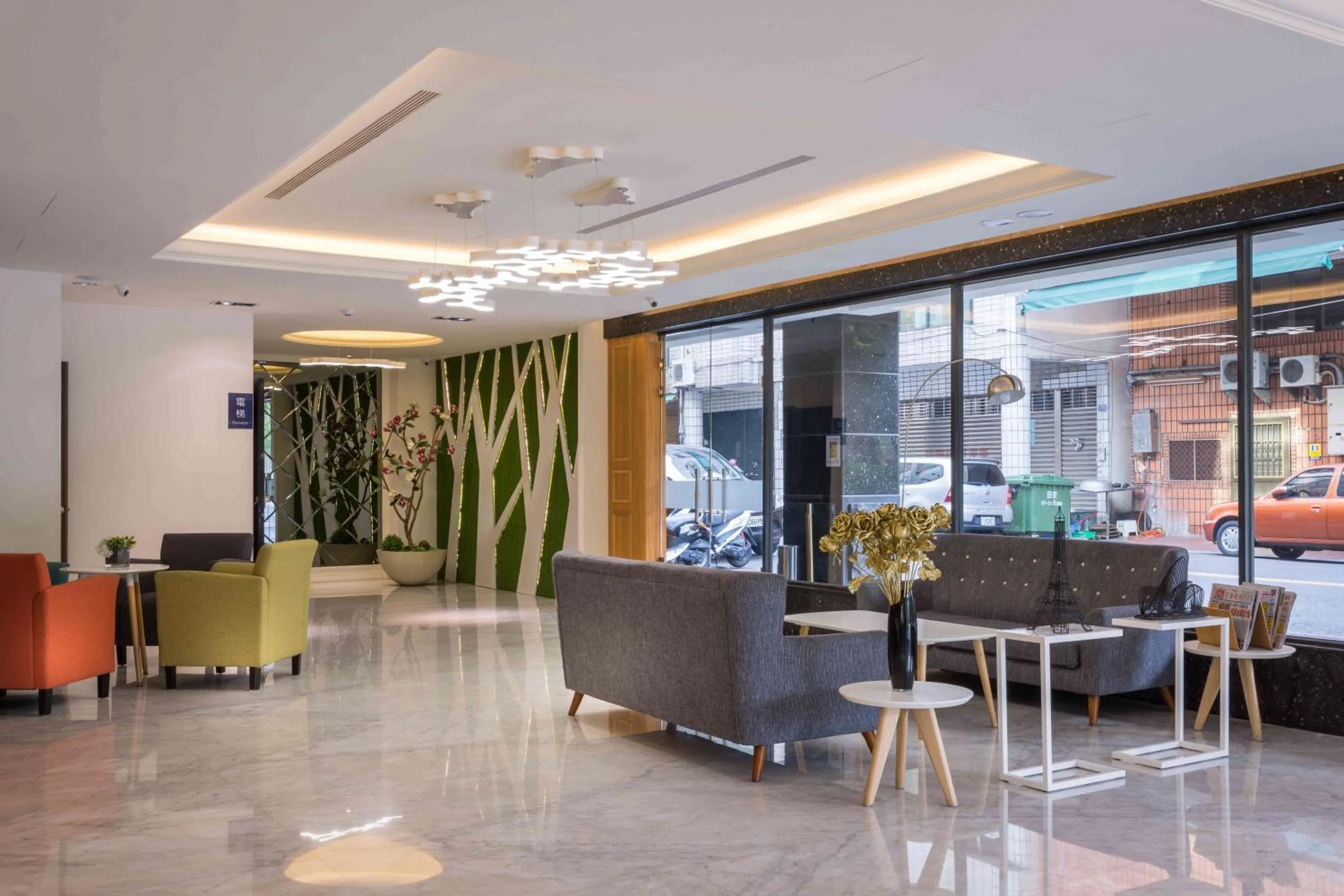 Lobby or reception in Sun Hotel Kaohsiung