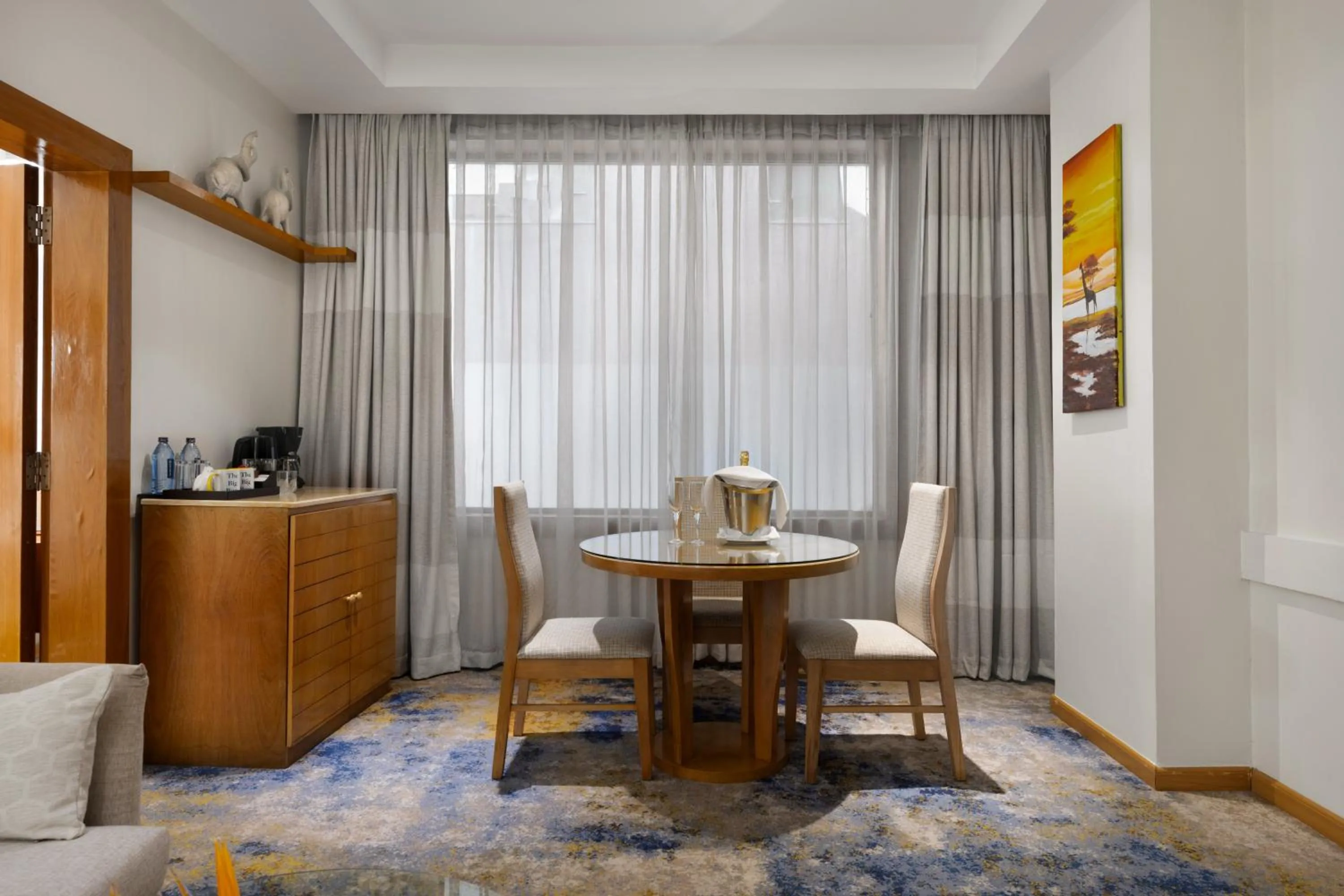 Living room in Golden Tulip Westlands Nairobi