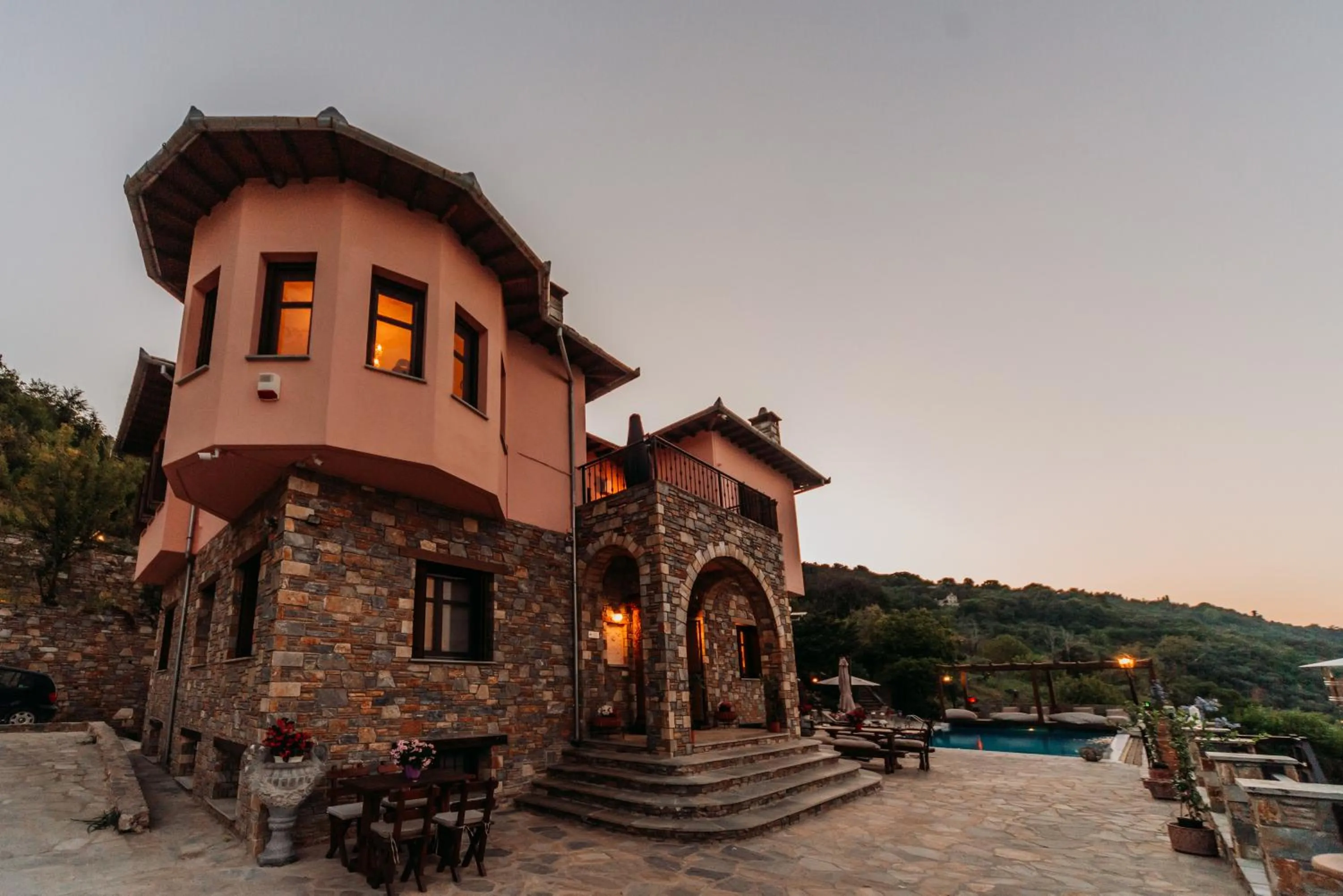 Property building in Elysian Luxury Villa Pelion