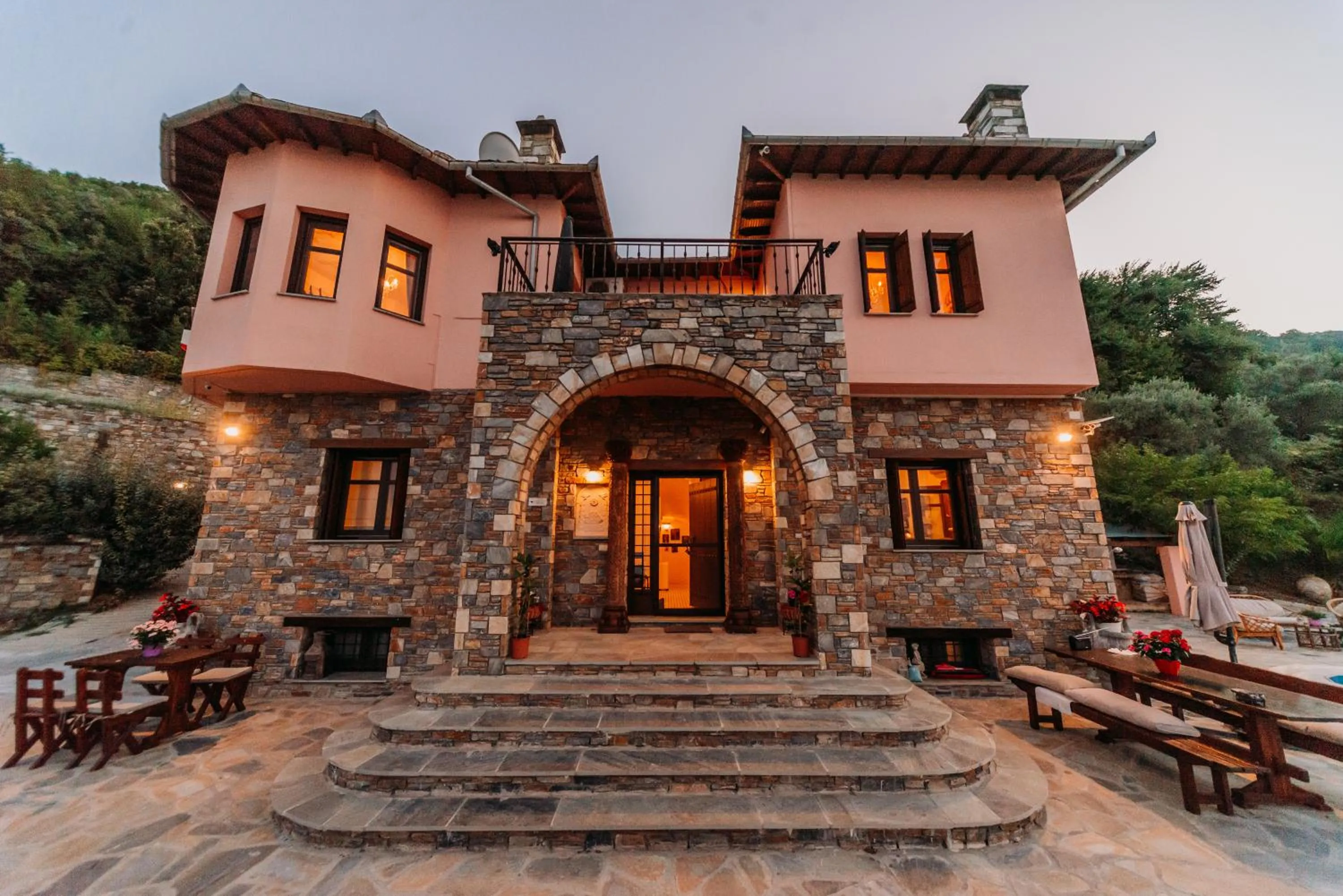 Property building in Elysian Luxury Villa Pelion