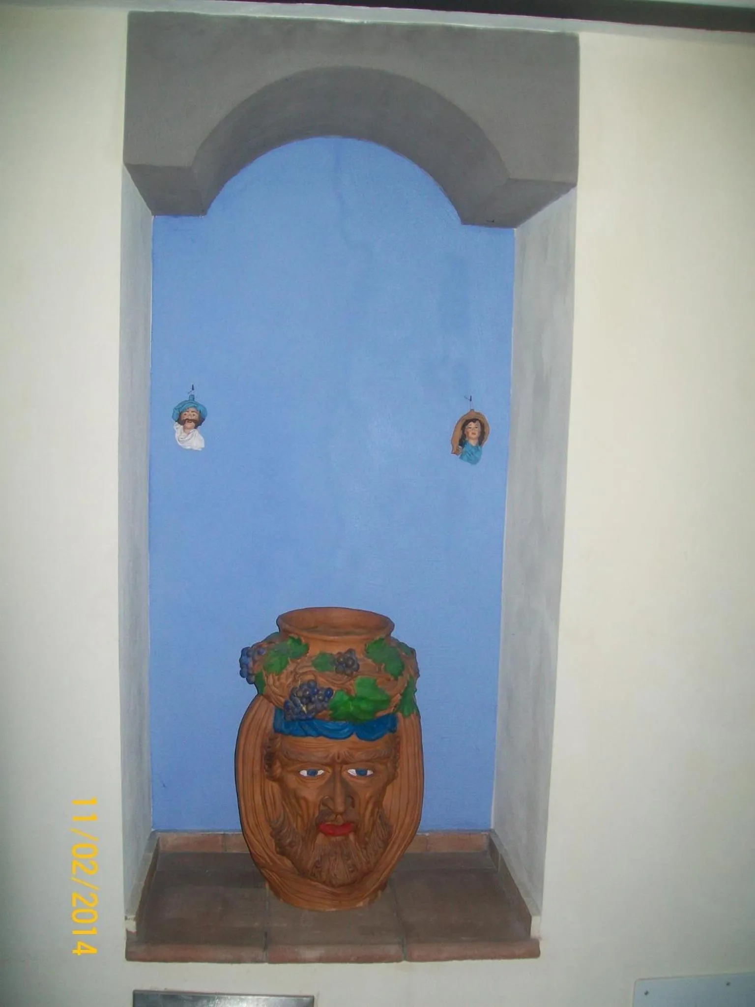 Decorative detail in Rigel Hotel