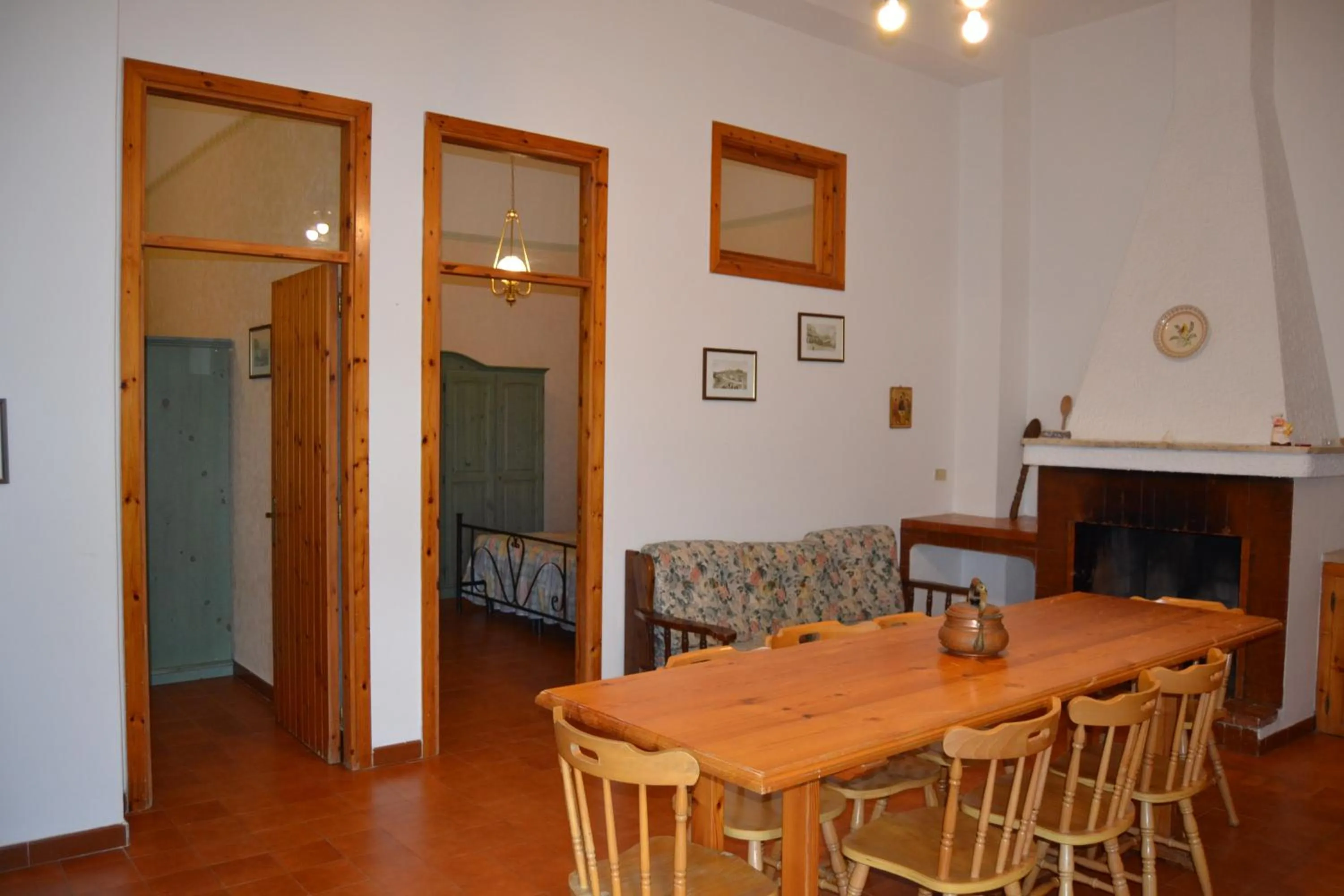 Seating area in Agriturismo Fara del Falco