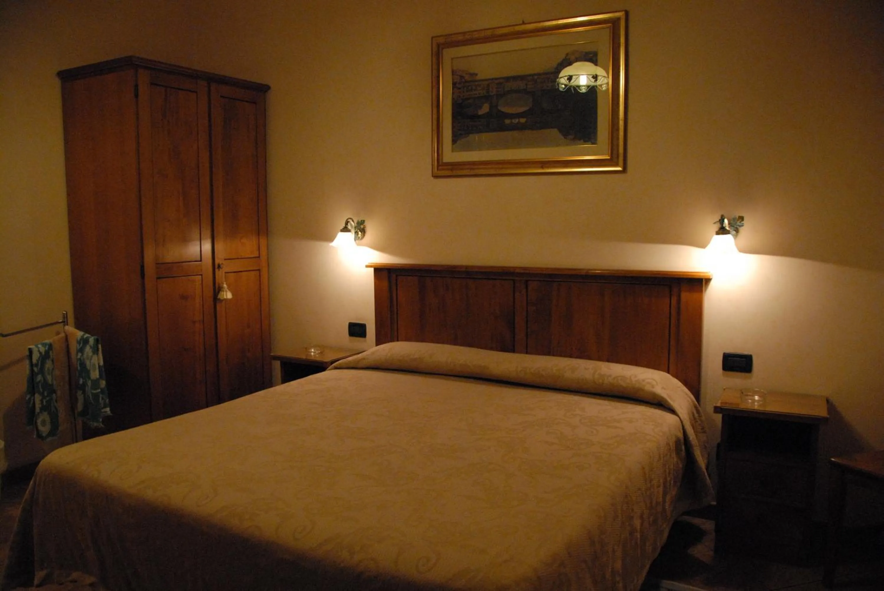 Bed in Hotel Margaret