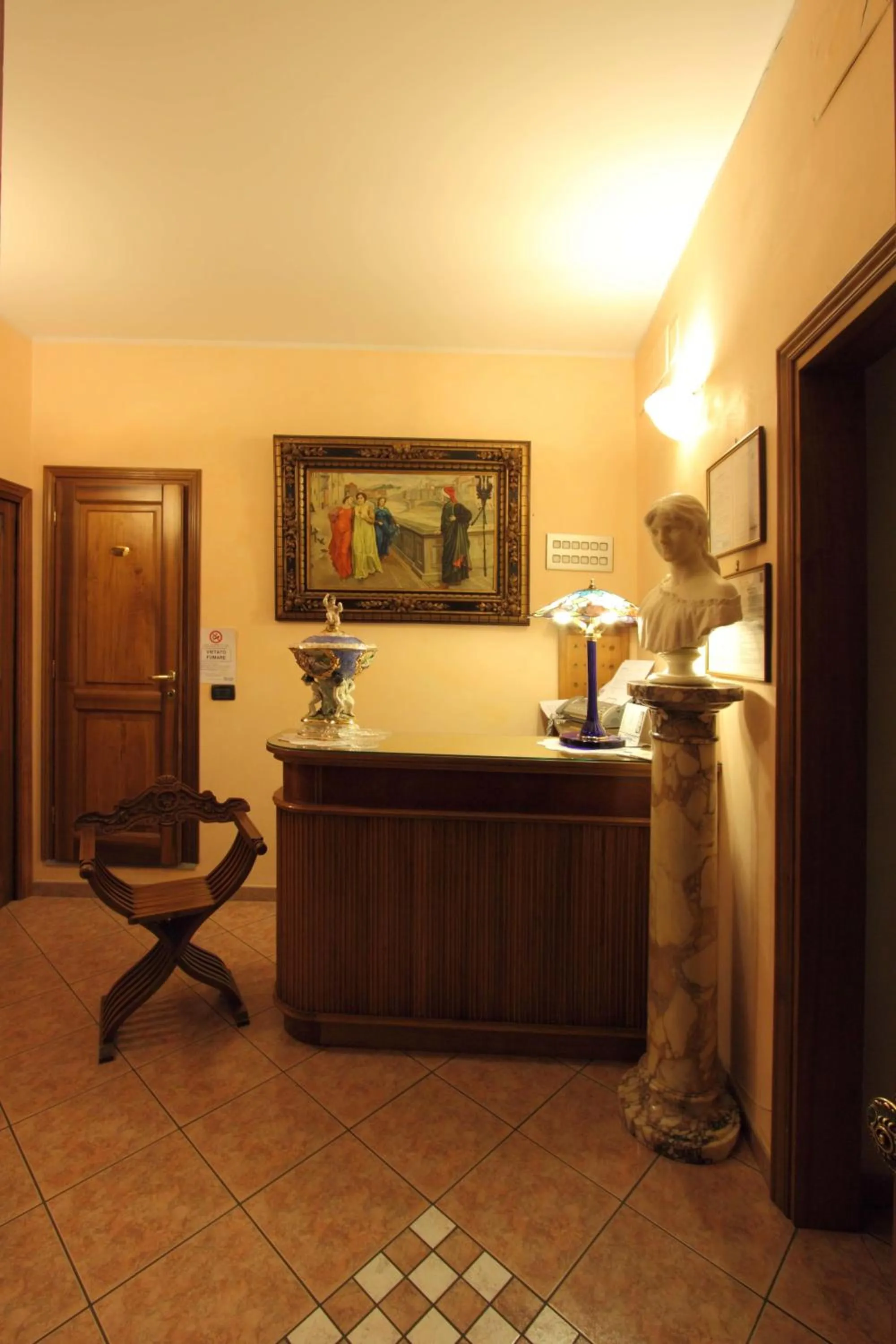 Lobby or reception in Hotel Margaret