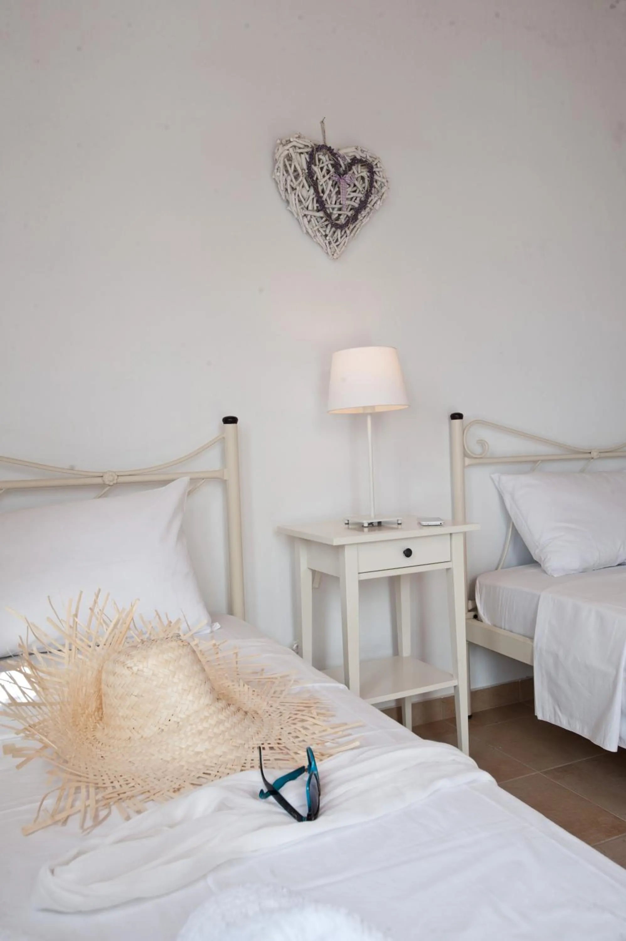 Decorative detail, Bed in Sea Wind Villas and Suites