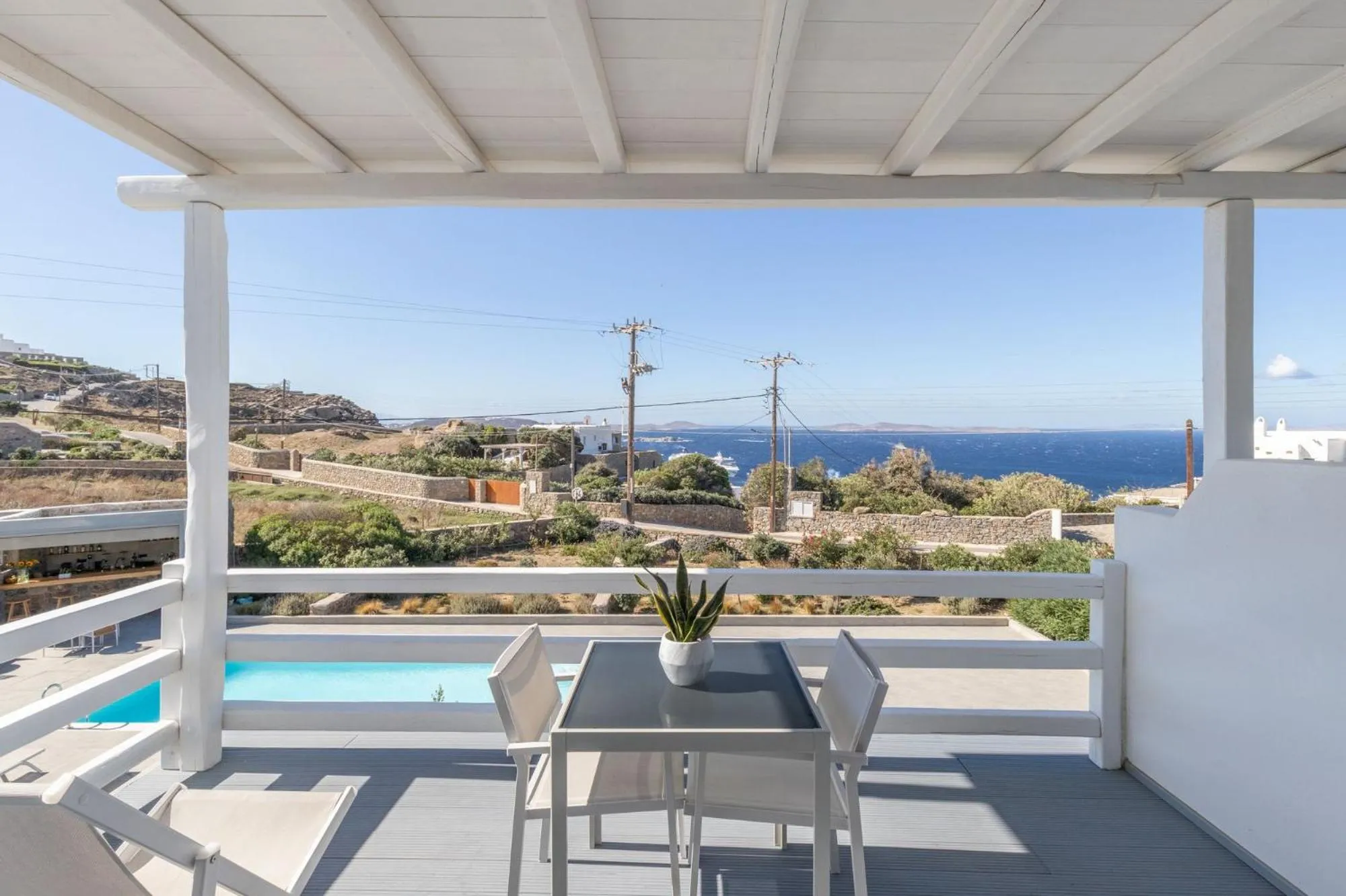 Balcony/Terrace in Sea Wind Villas and Suites