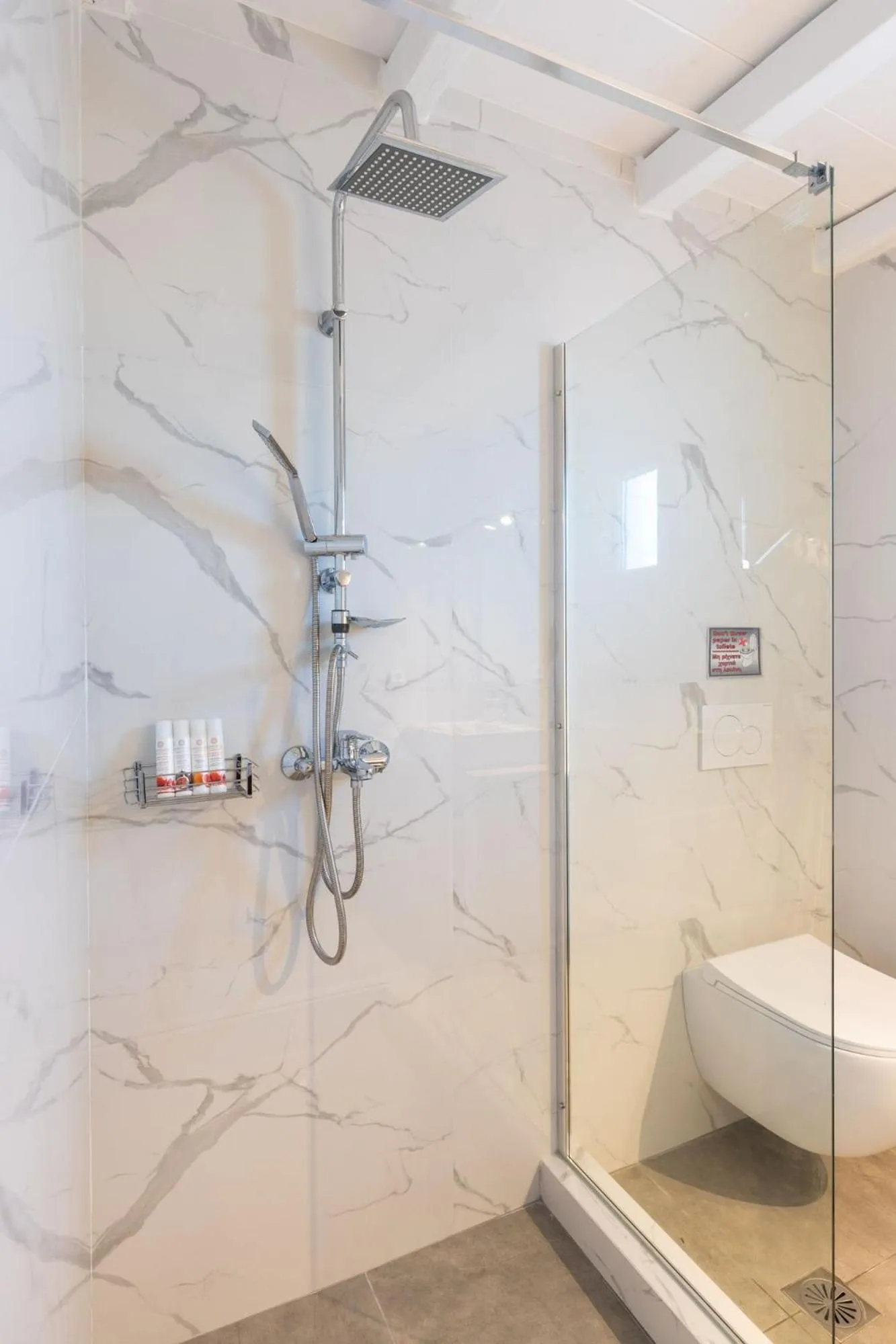 Shower in Sea Wind Villas and Suites