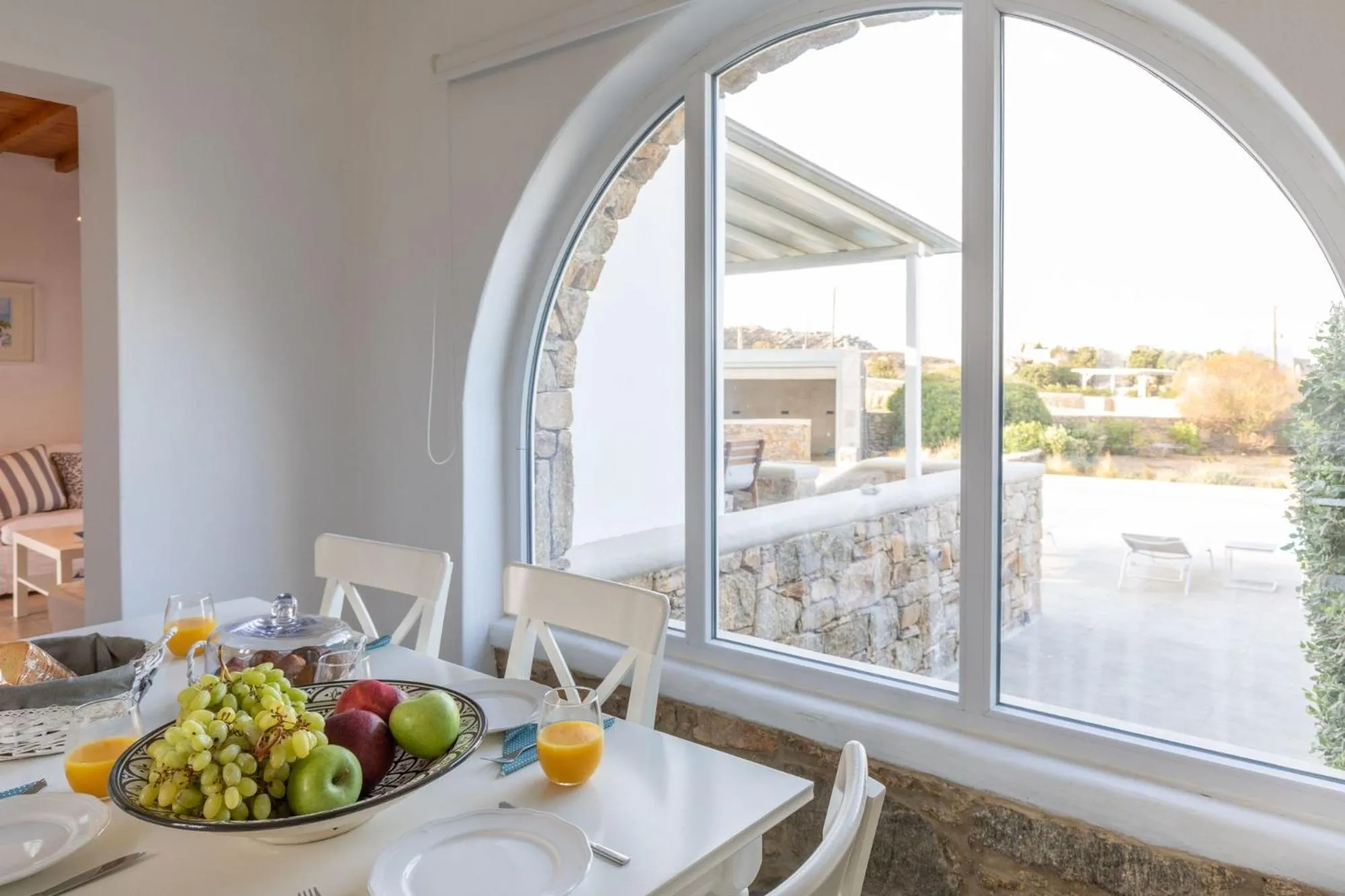 Pool view in Sea Wind Villas and Suites