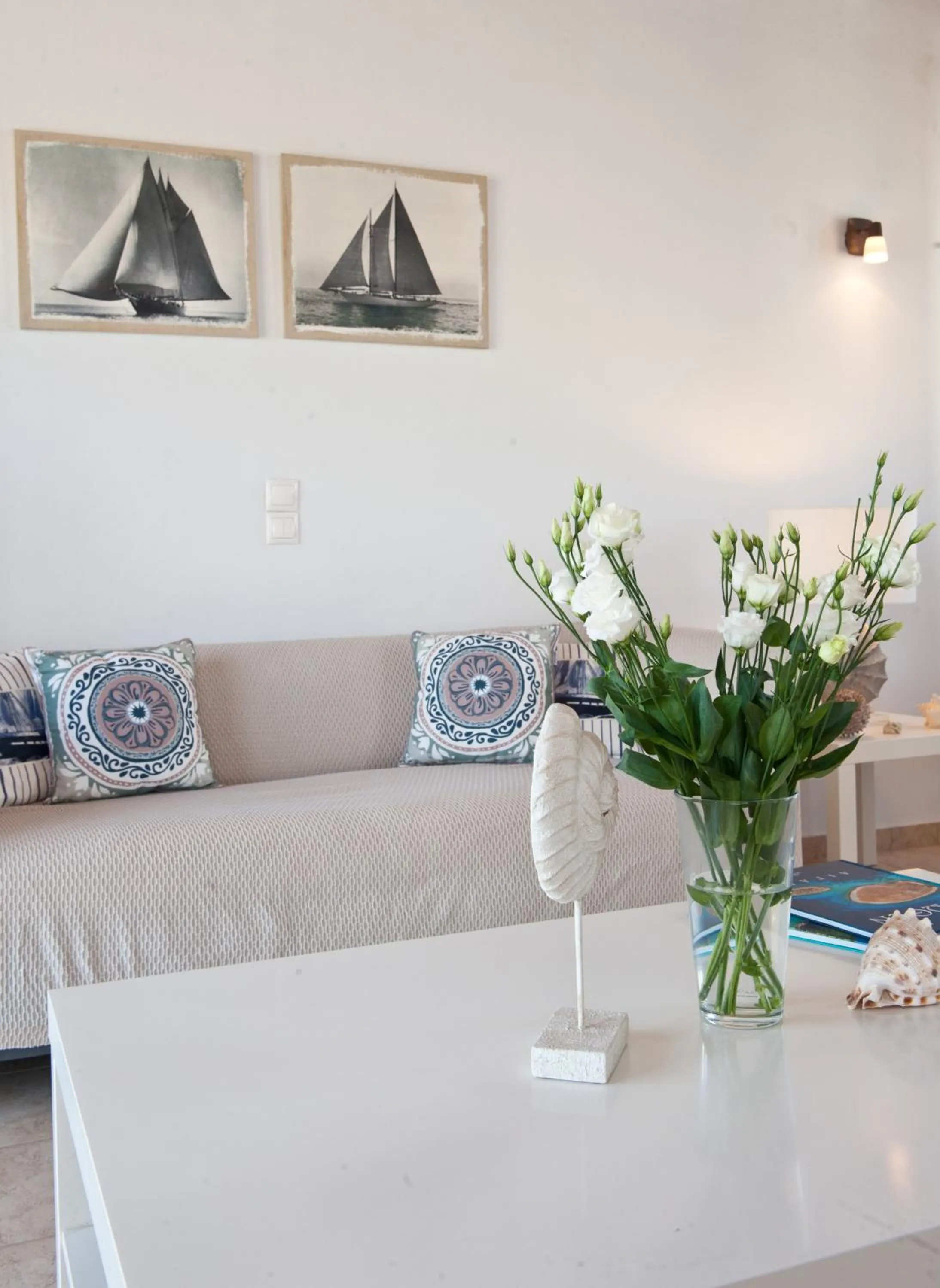 Living room in Sea Wind Villas and Suites