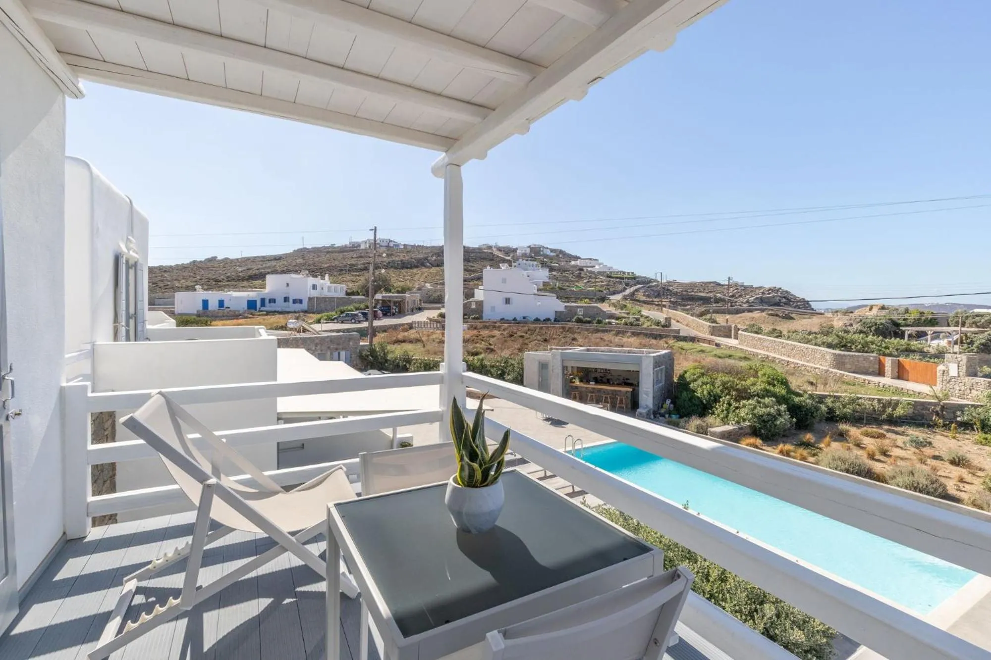 Balcony/Terrace in Sea Wind Villas and Suites