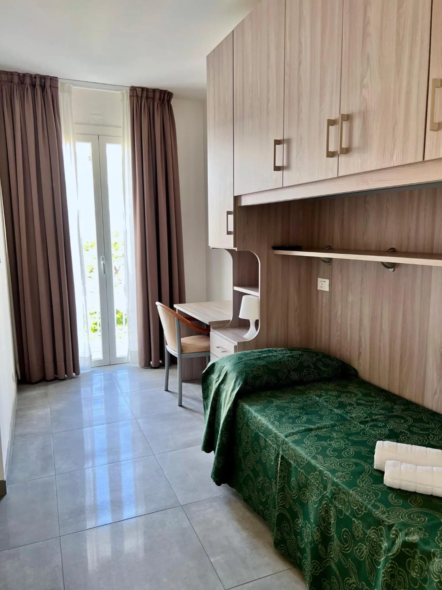 Bed in Hotel Terramare