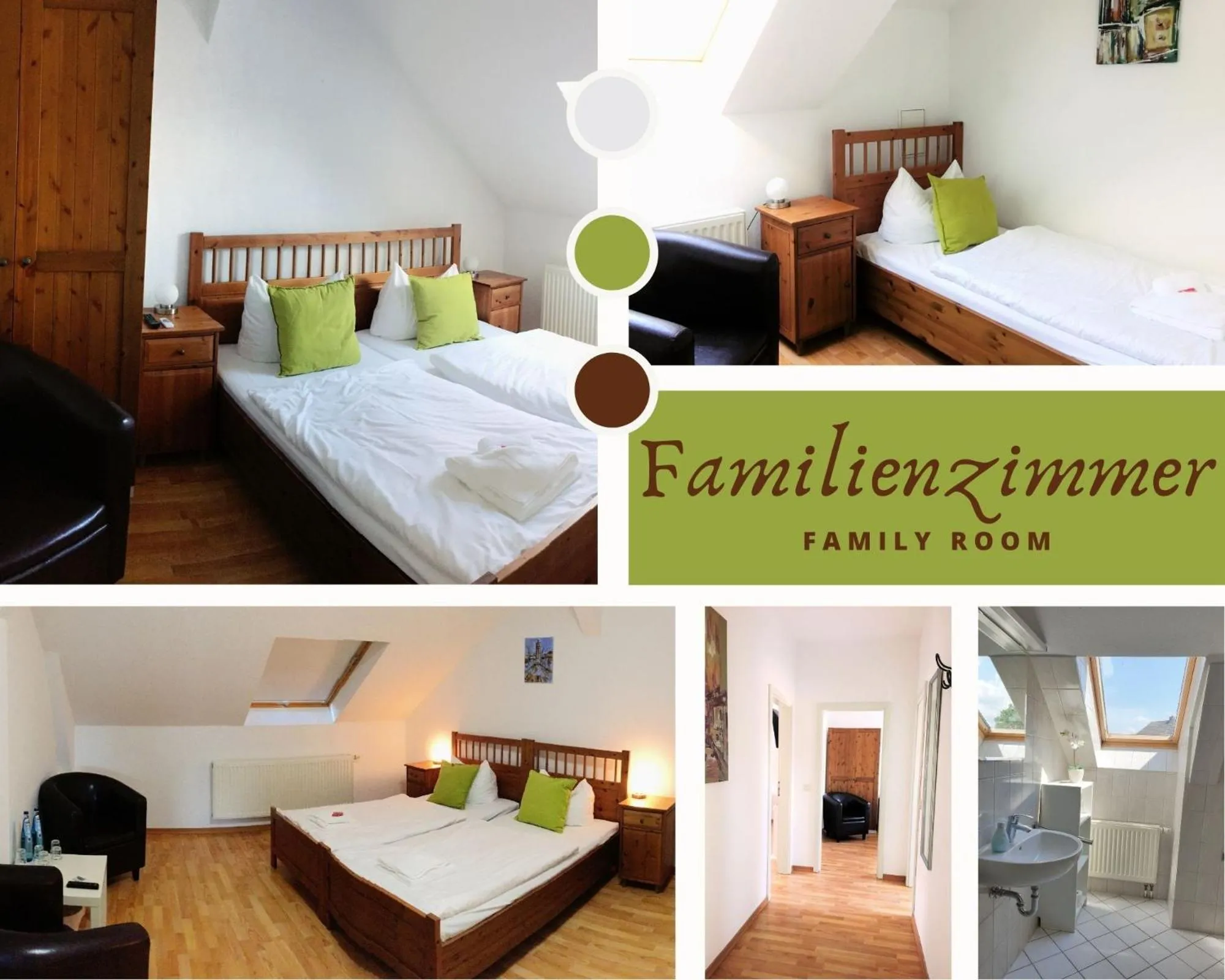 Shower, Bed in Pension Alabama