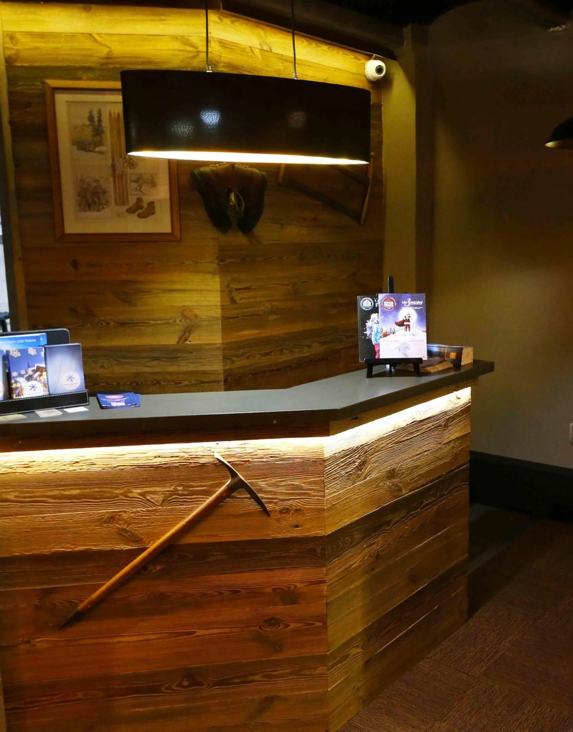 Lobby or reception in Hotel Edelweiss