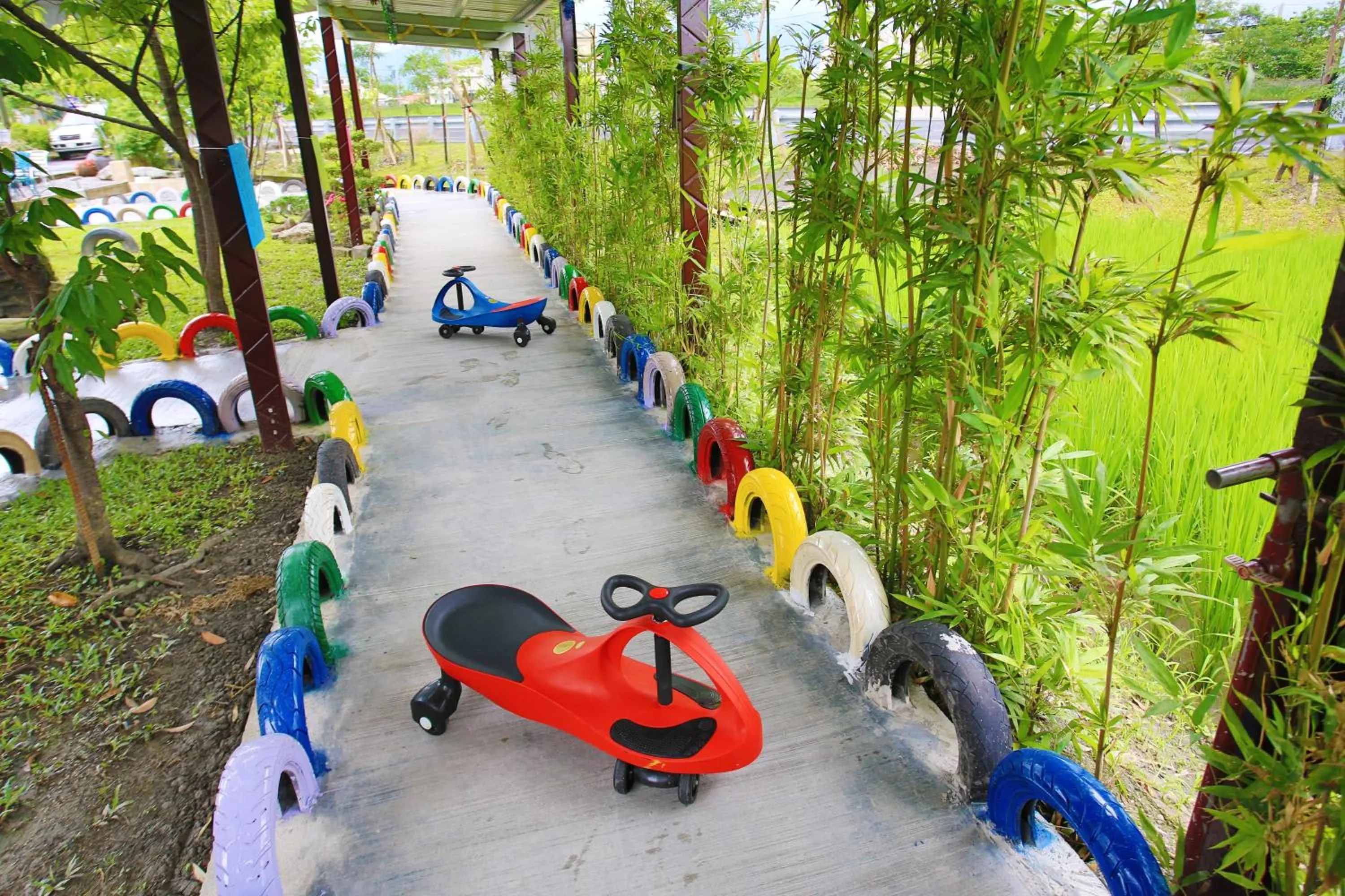 Children play ground in Sweetheart Homestay