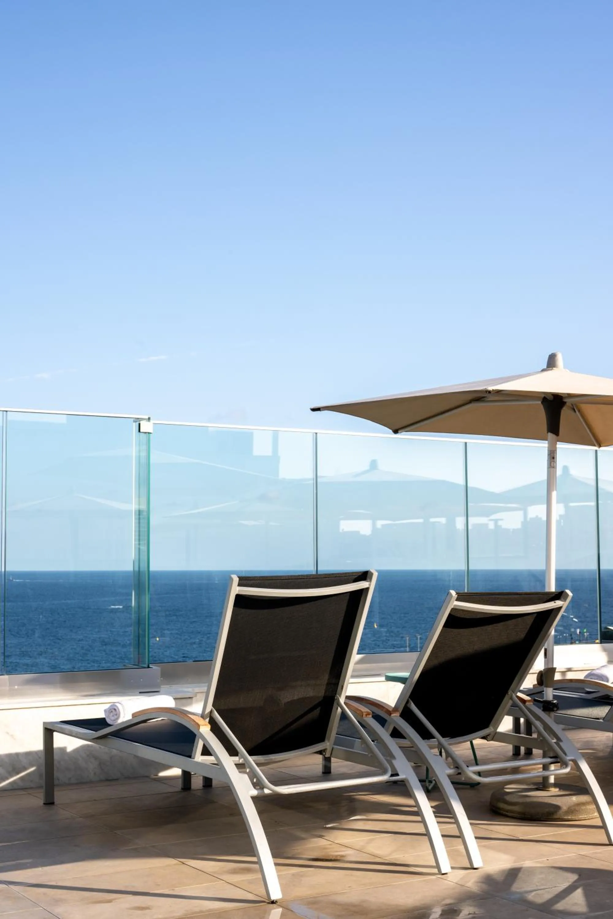 sunbed in Plaza Regency Hotels