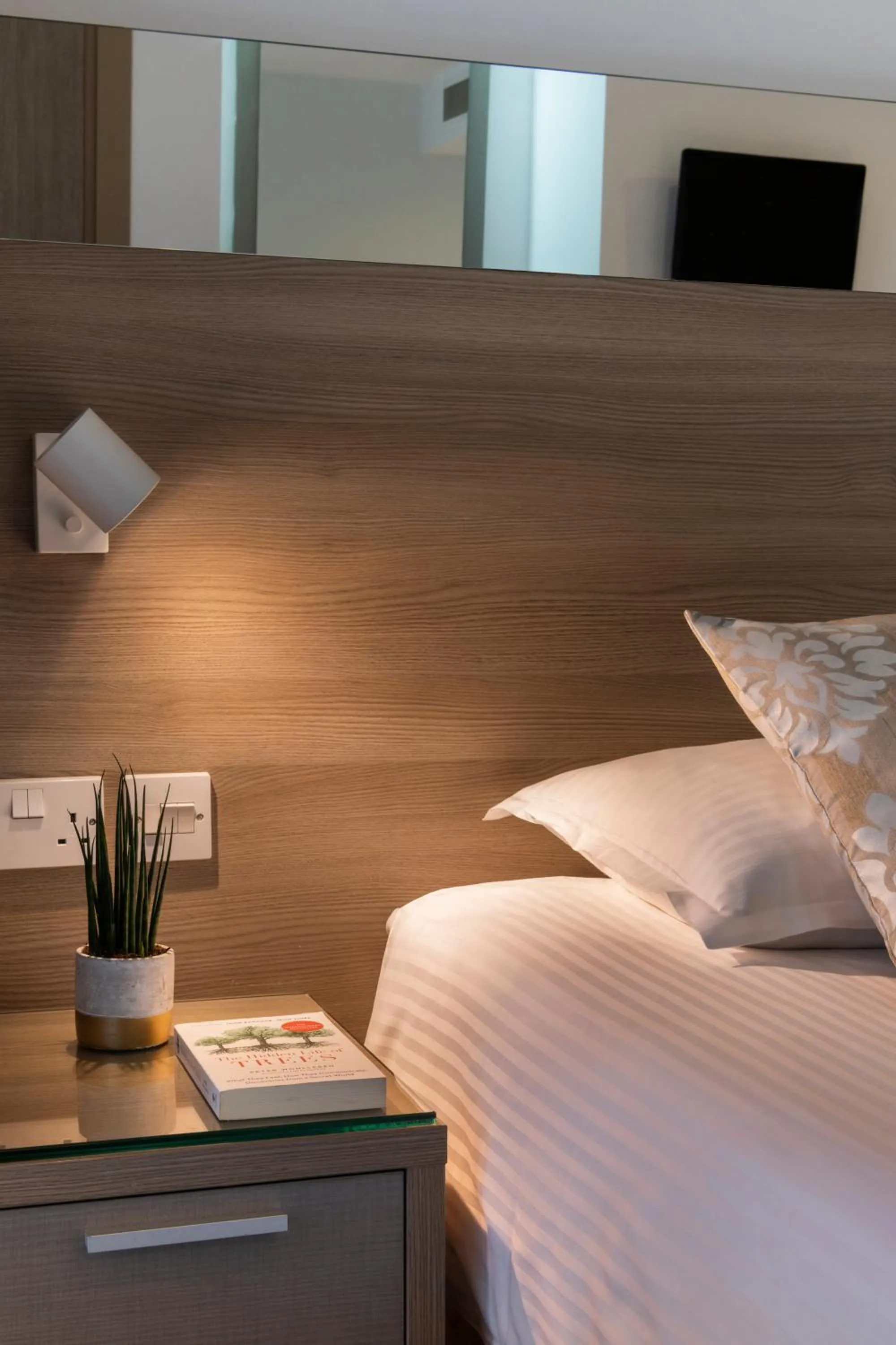 Bed in Plaza Regency Hotels