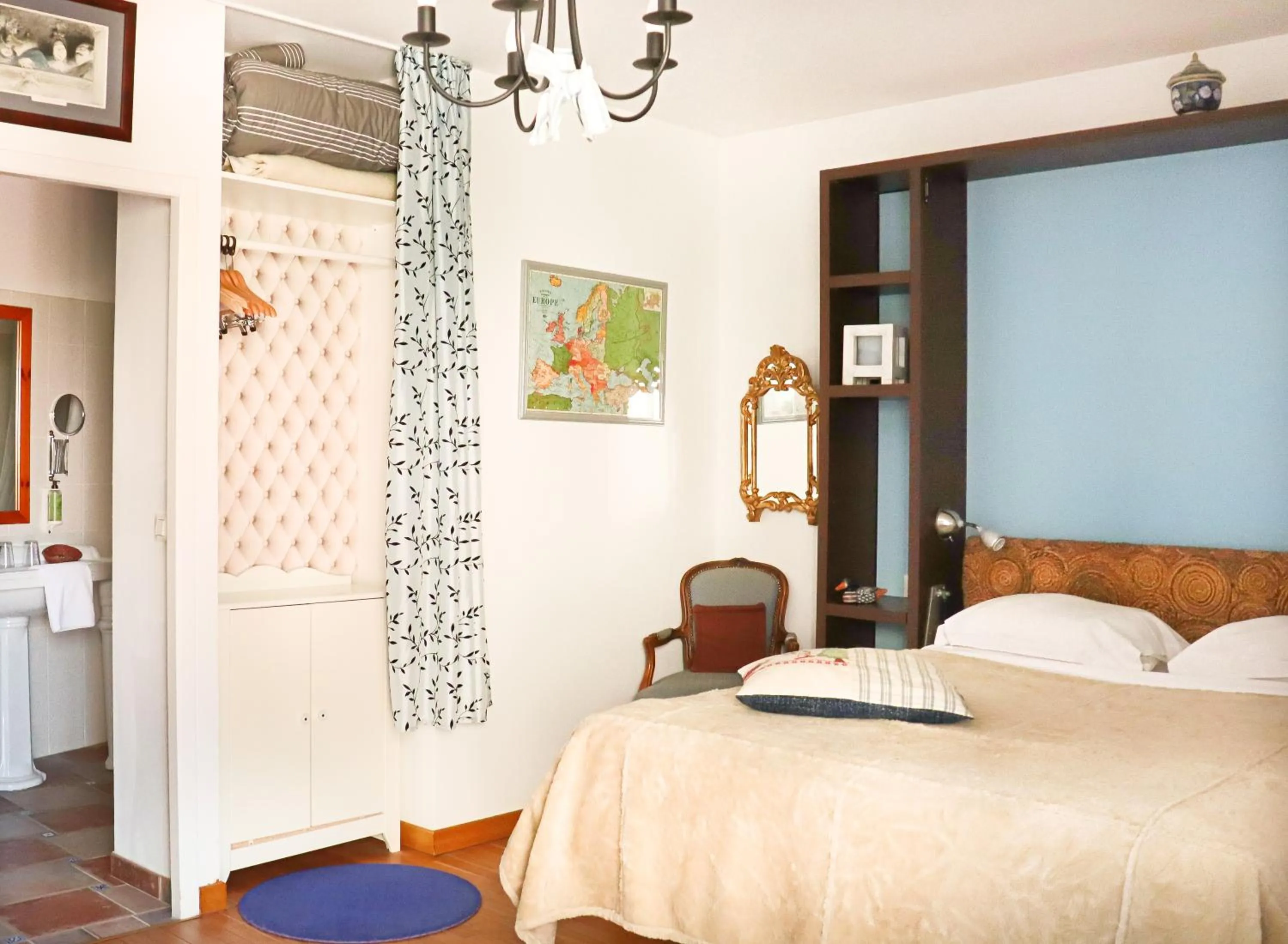 Photo of the whole room, Bed in Logis Hôtel La Villa Boucicaut